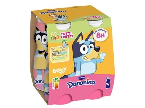 iogurte danonino para beber tutti frutti 4x100 g