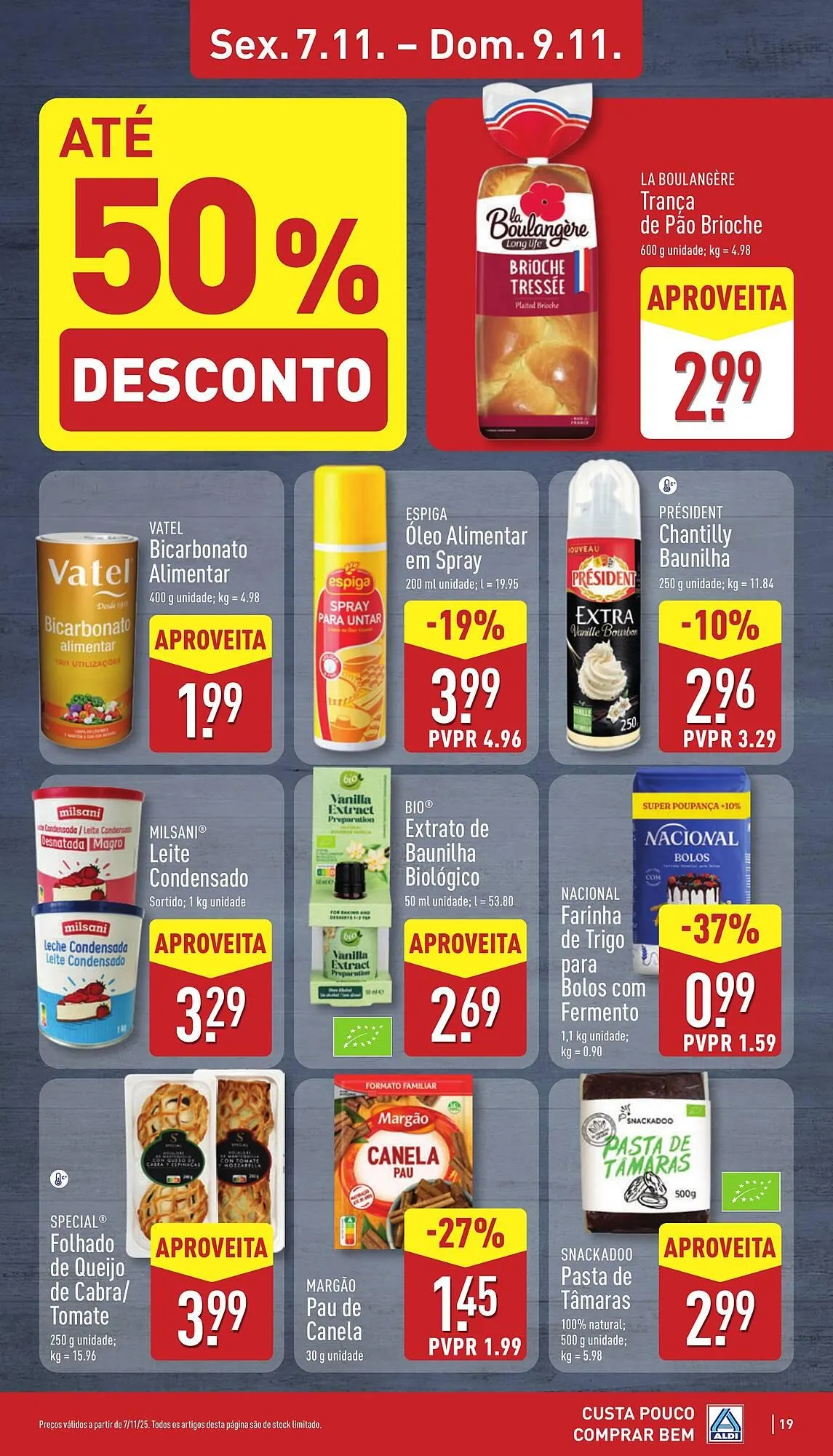 Folheto Folheto ALDI de 3 de novembro até 9 de novembro 2025 - Pagina 19