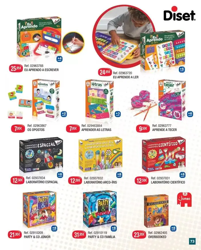 Folheto Catálogo De Brinquedos de 3 de dezembro até 31 de dezembro 2024 - Pagina 73