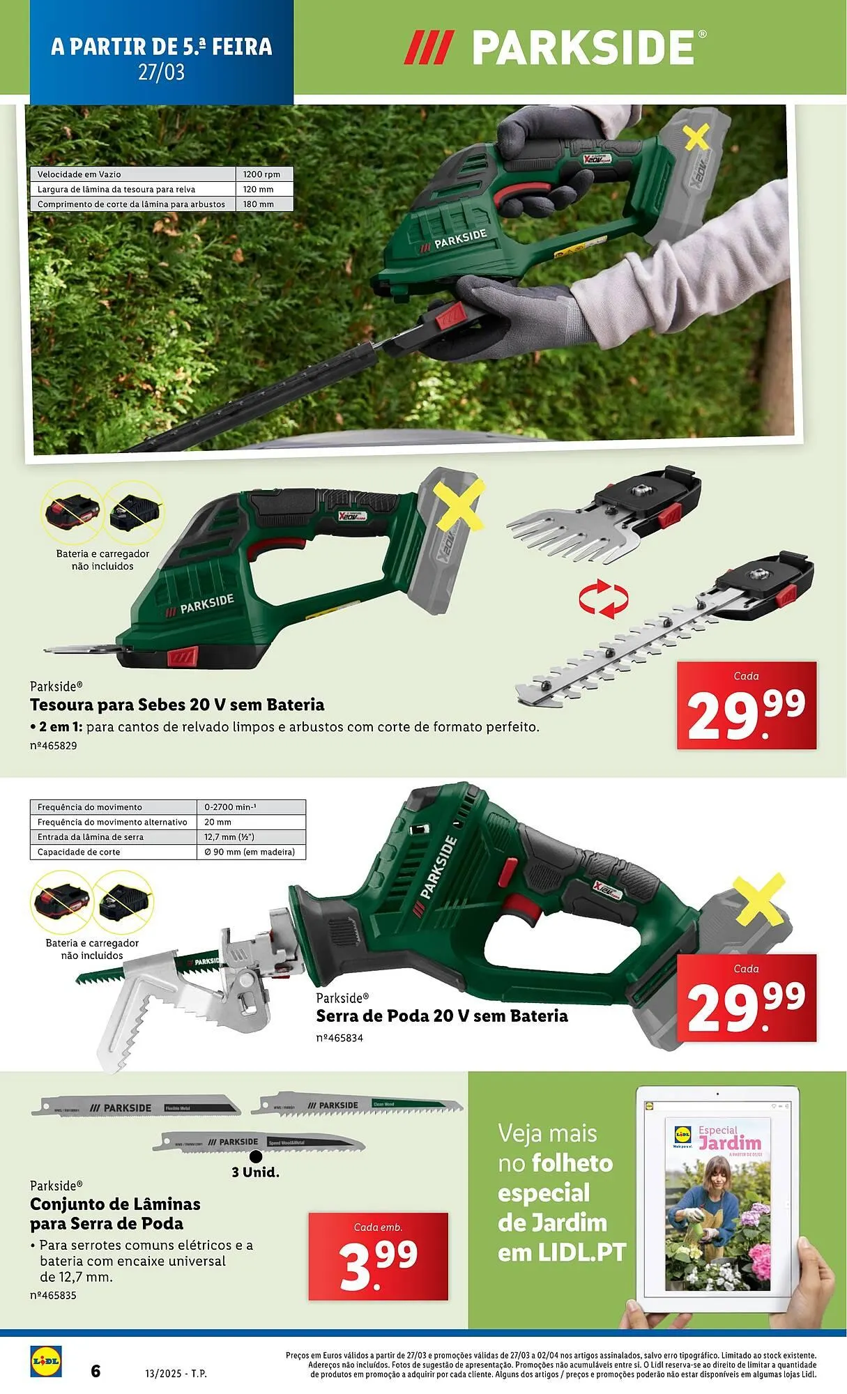 Folheto Folheto Lidl de 27 de março até 2 de abril 2025 - Pagina 6