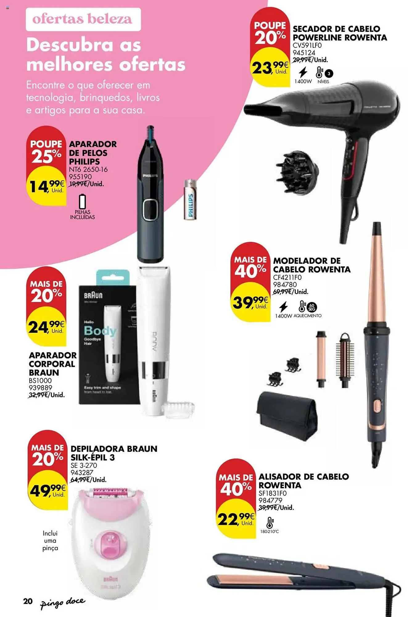 Folheto Folheto Pingo Doce de 18 de março até 21 de abril 2025 - Pagina 20