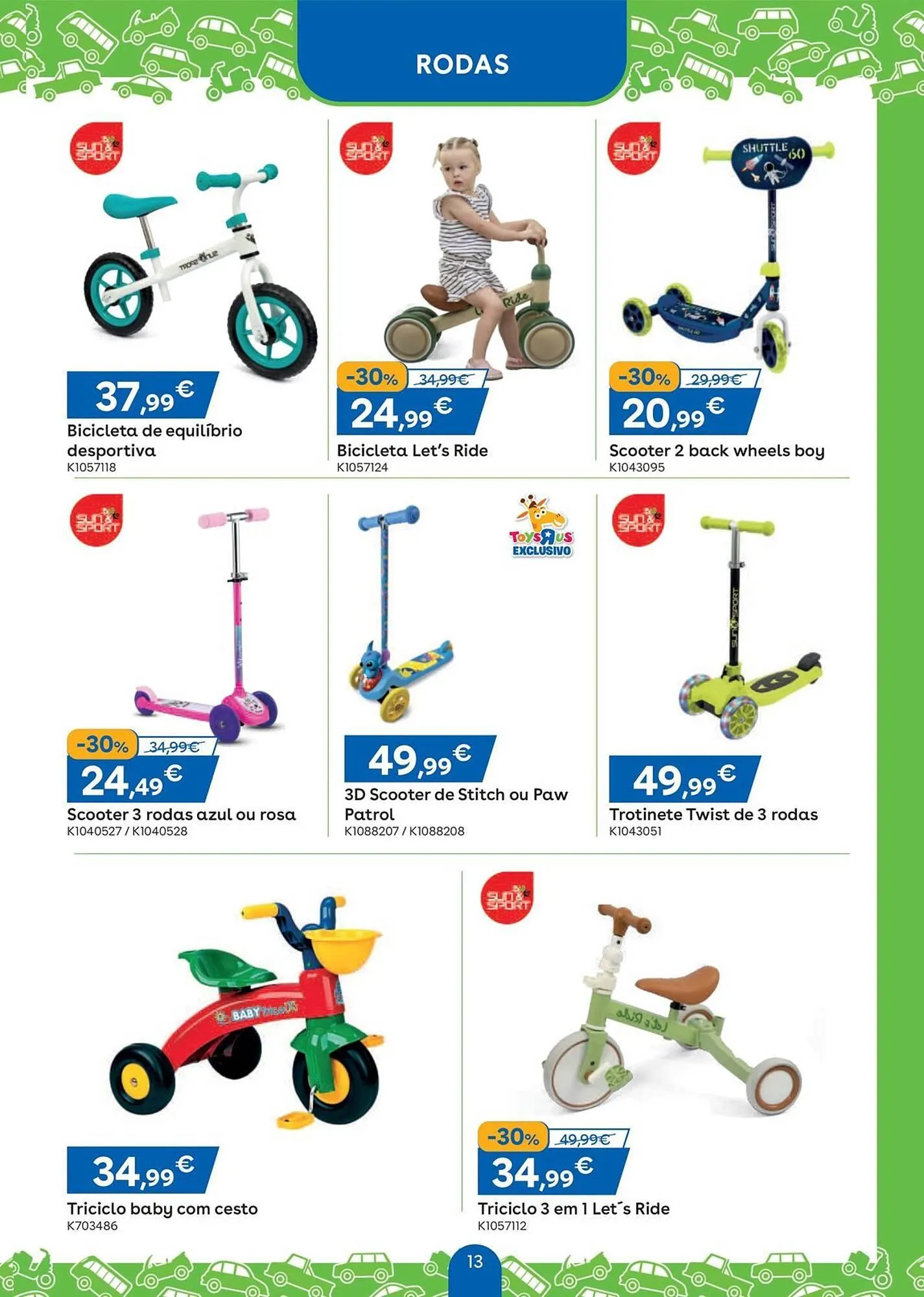 Folheto Folheto Toys R Us de 1 de julho até 27 de julho 2025 - Pagina 13