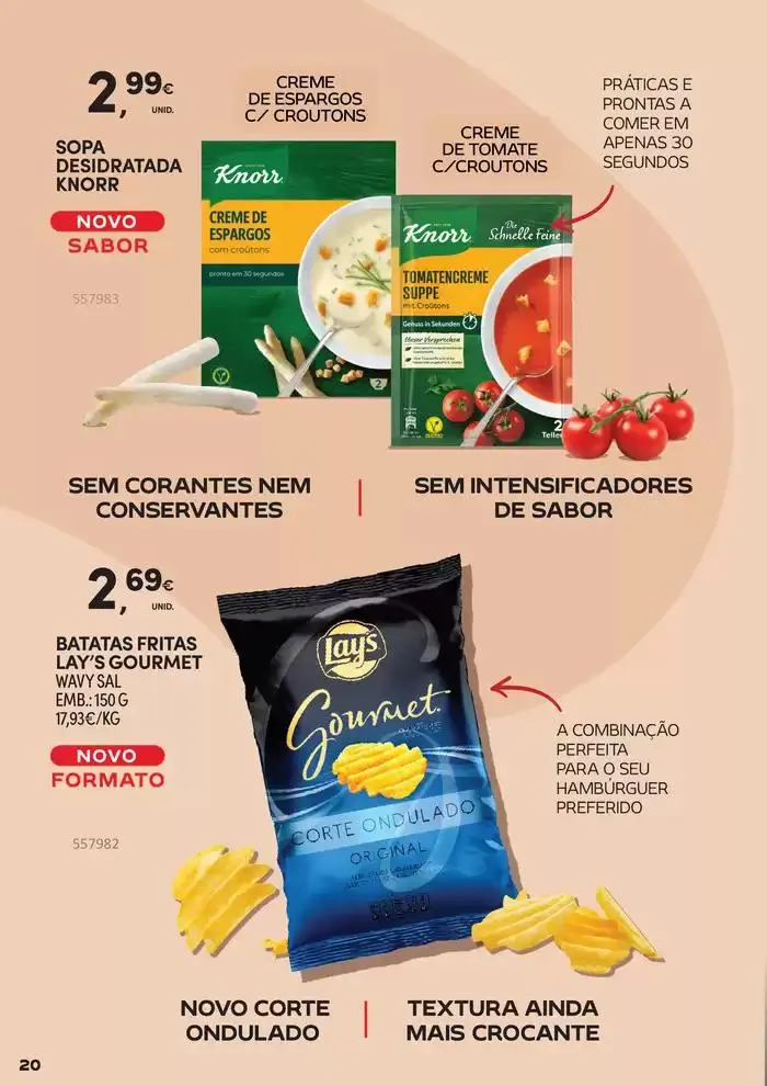 Folheto Novidades de que toda a gente gosta. de 29 de janeiro até 2 de março 2025 - Pagina 20