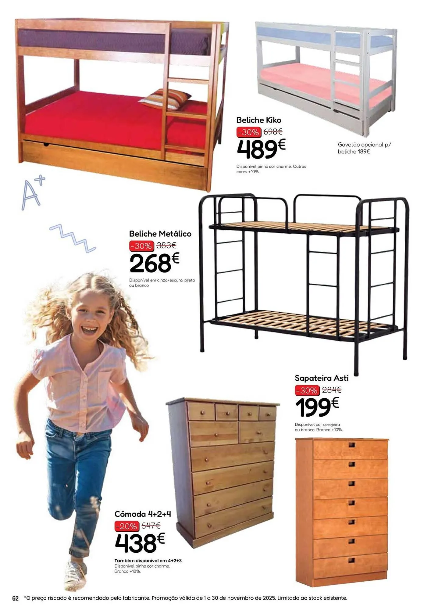 Folheto Folheto Hiper Centro do Móvel de 4 de novembro até 30 de novembro 2025 - Pagina 62