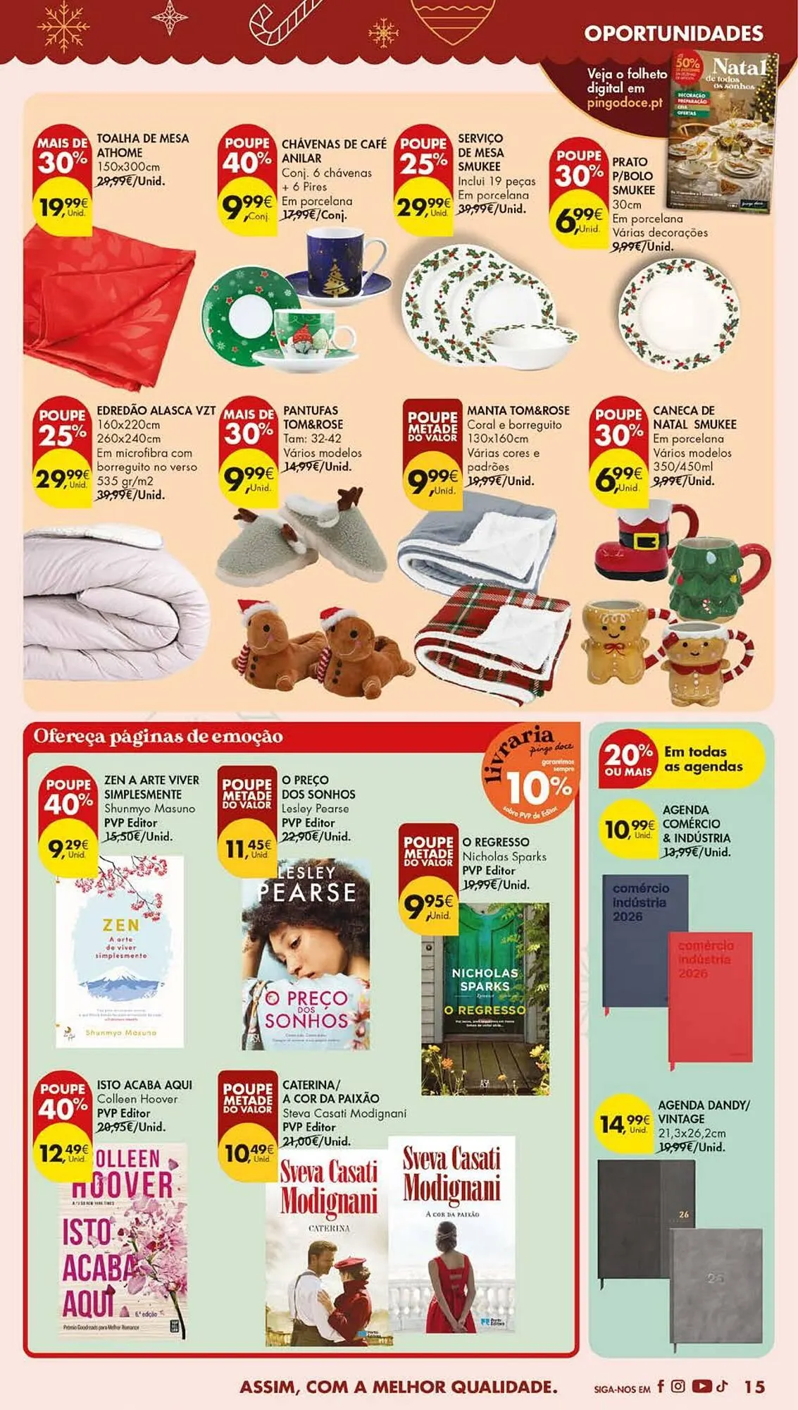 Folheto Folheto Pingo Doce de 25 de novembro até 1 de dezembro 2025 - Pagina 63