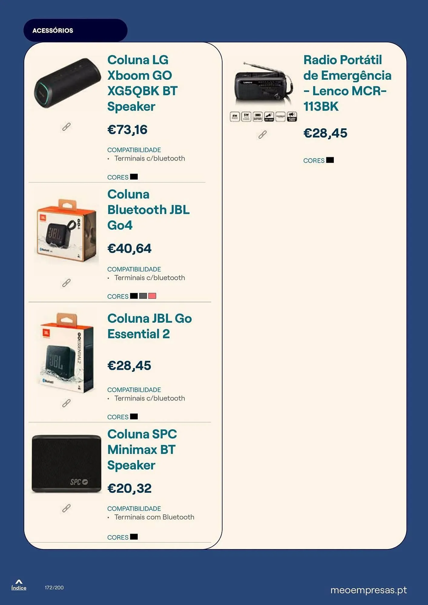 Folheto Catálogo MEO de 25 de setembro até 30 de setembro 2025 - Pagina 172