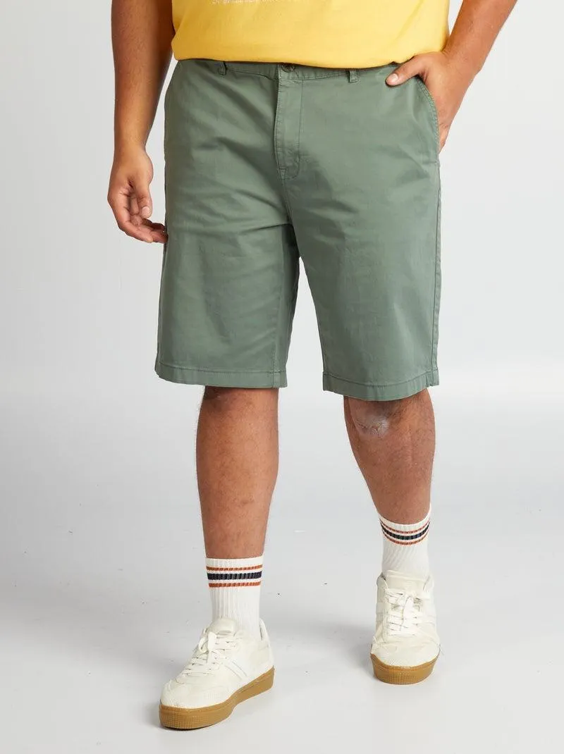 Bermudas chino - VERDE