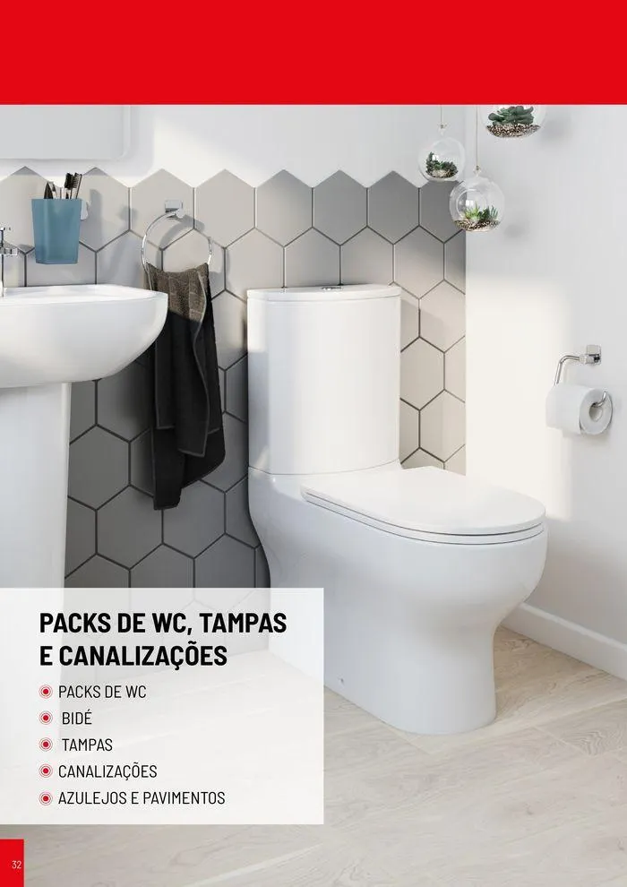 Folheto Catálogo de Casa De Banho de 8 de agosto até 31 de dezembro 2024 - Pagina 32