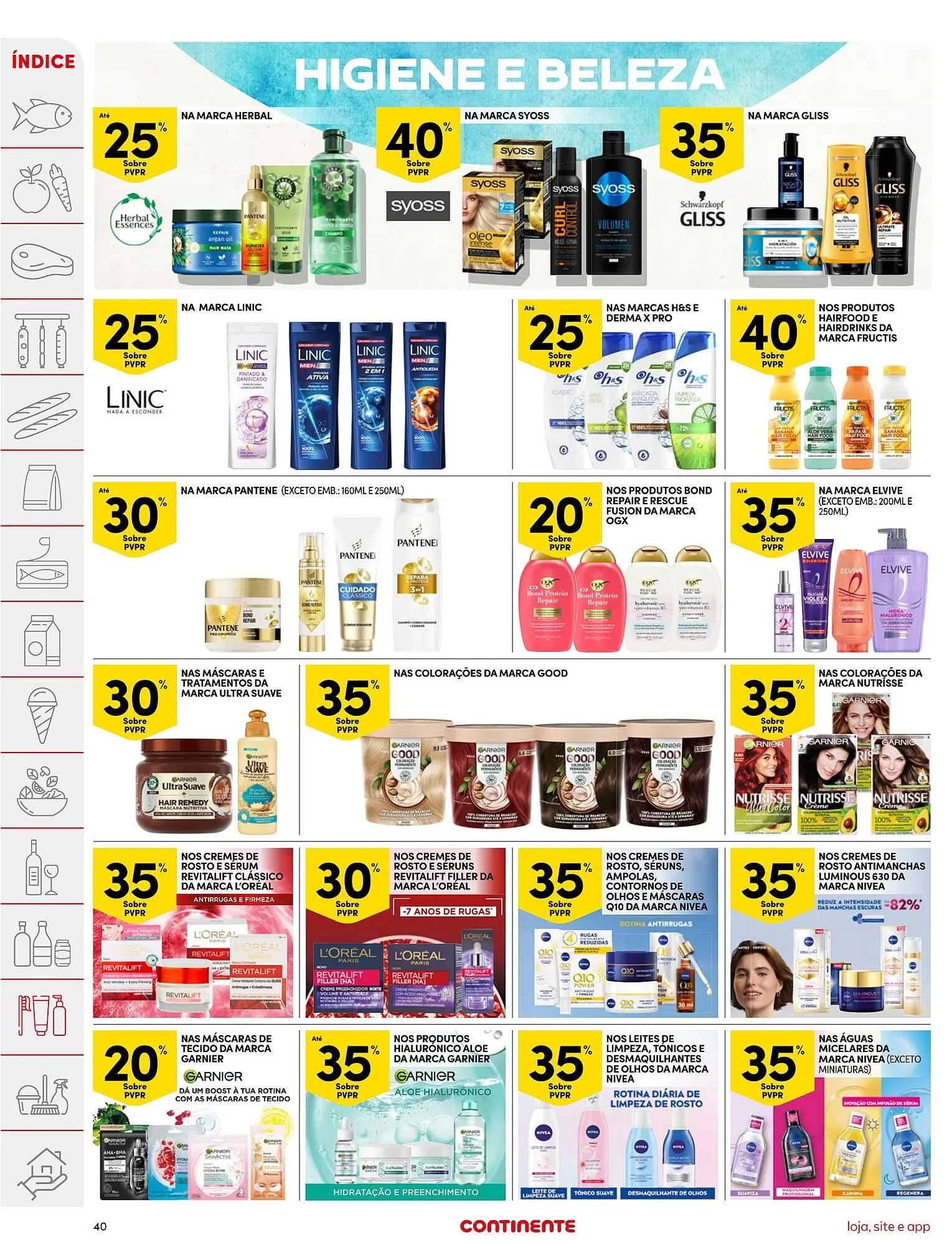 Folheto Folheto Continente de 1 de julho até 7 de julho 2025 - Pagina 40