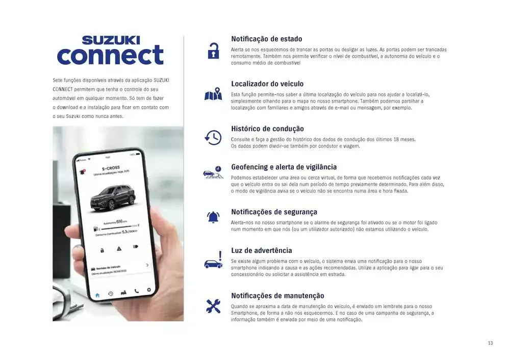 Folheto Suzuki Novo S-cross de 31 de outubro até 31 de agosto 2025 - Pagina 13