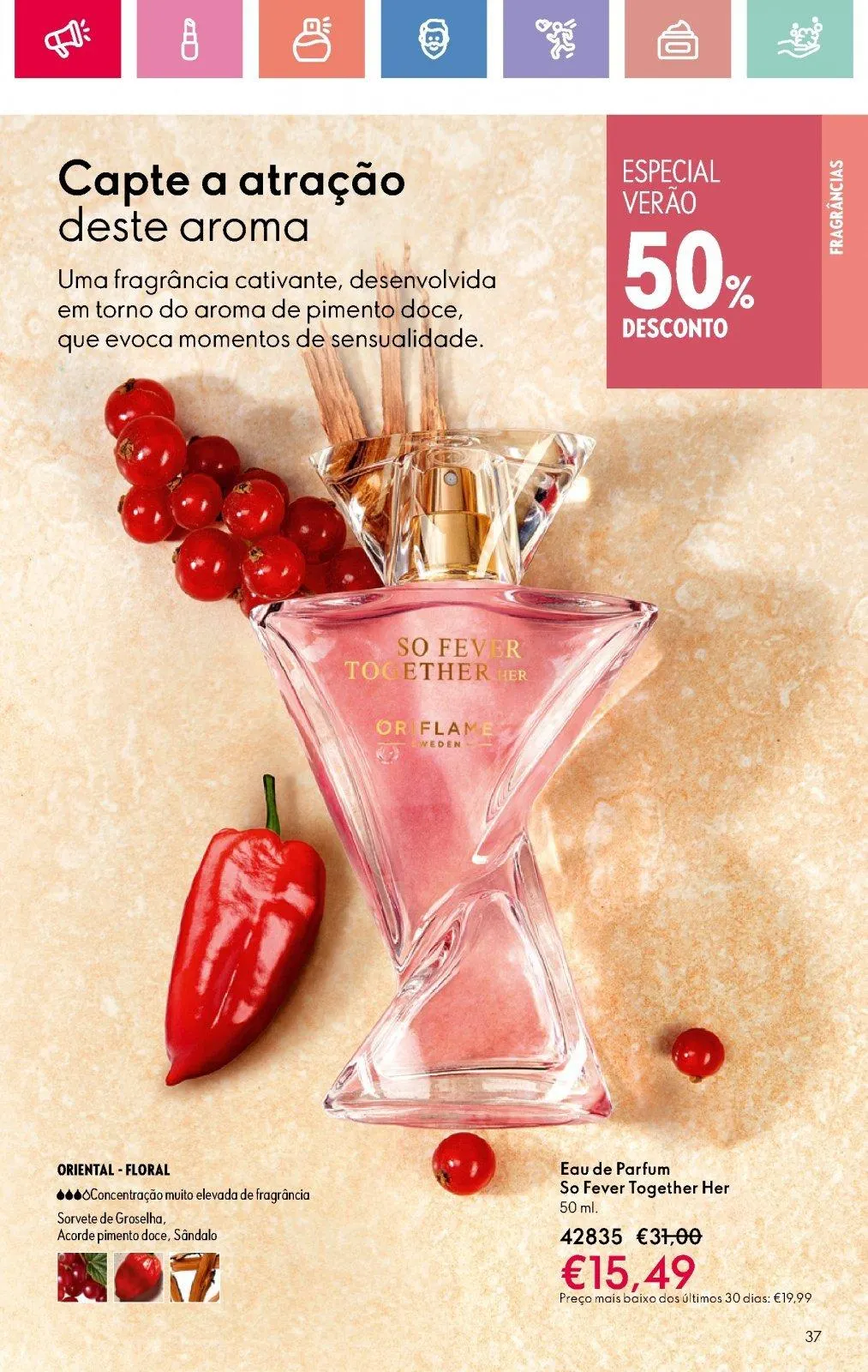 Folheto Folheto de Oriflame até 05.07.2025 de 18 de junho até 5 de julho 2025 - Pagina 37