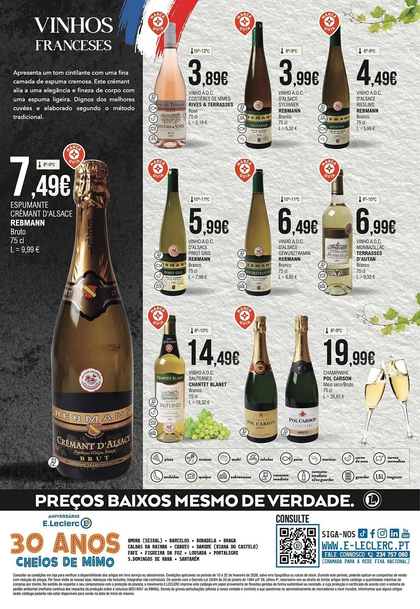 Folheto Folheto E.Leclerc de 10 de fevereiro até 22 de fevereiro 2026 - Pagina 28