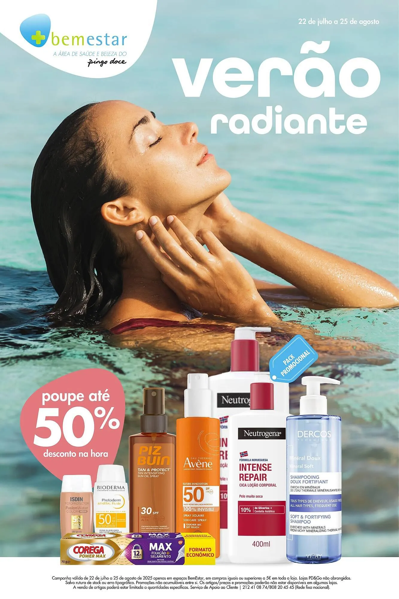 Folheto Folheto Pingo Doce de 22 de julho até 25 de agosto 2025 - Pagina 1