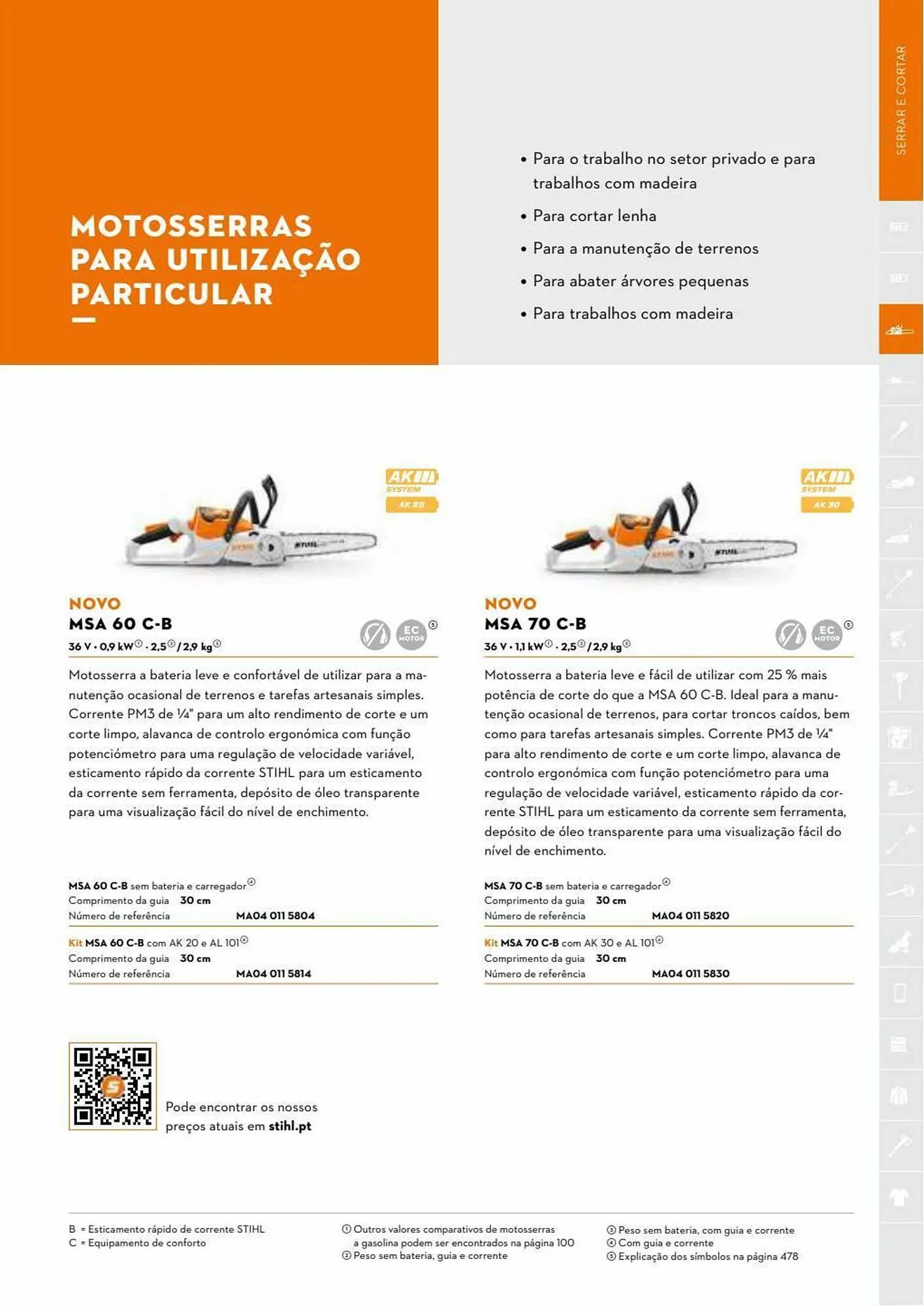 Folheto Folheto Stihl de 3 de julho até 31 de dezembro 2023 - Pagina 73