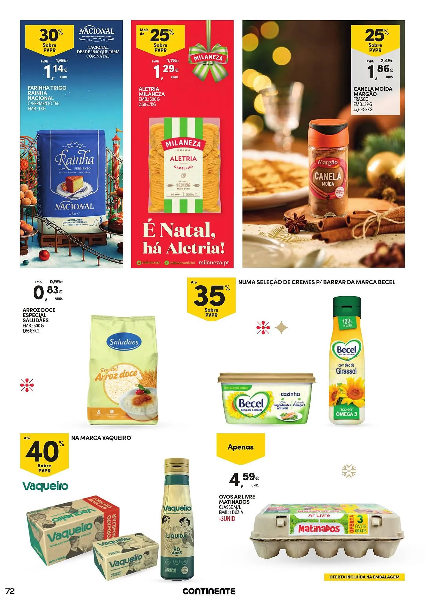 Folheto Folheto Continente de 18 de novembro até 24 de dezembro 2025 - Pagina 72