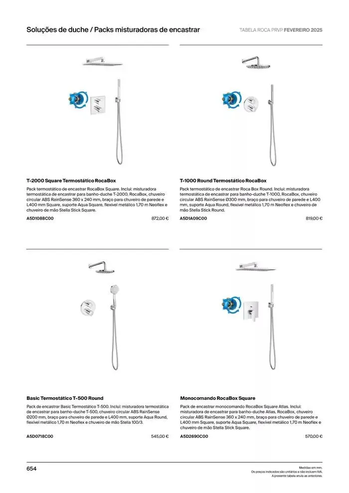 Folheto Soluções de Banho  de 6 de janeiro até 31 de dezembro 2025 - Pagina 656