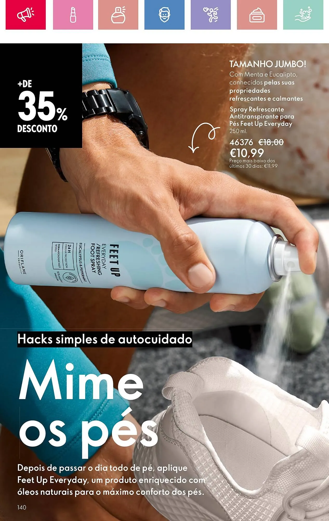 Folheto Folheto Oriflame de 23 de março até 12 de abril 2025 - Pagina 140