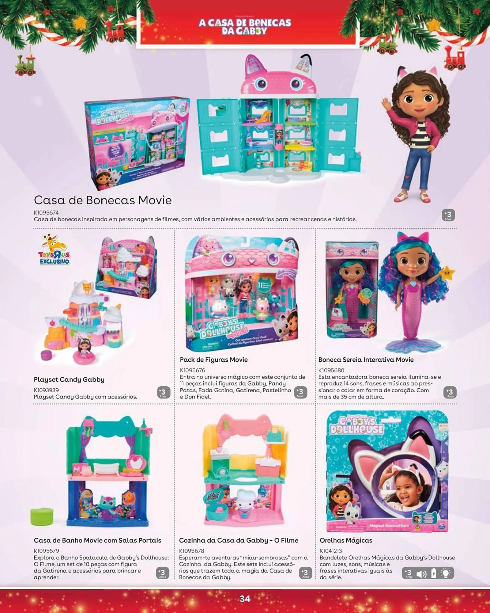 Folheto Catálogo Toys R Us de 5 de novembro até 5 de janeiro 2026 - Pagina 34