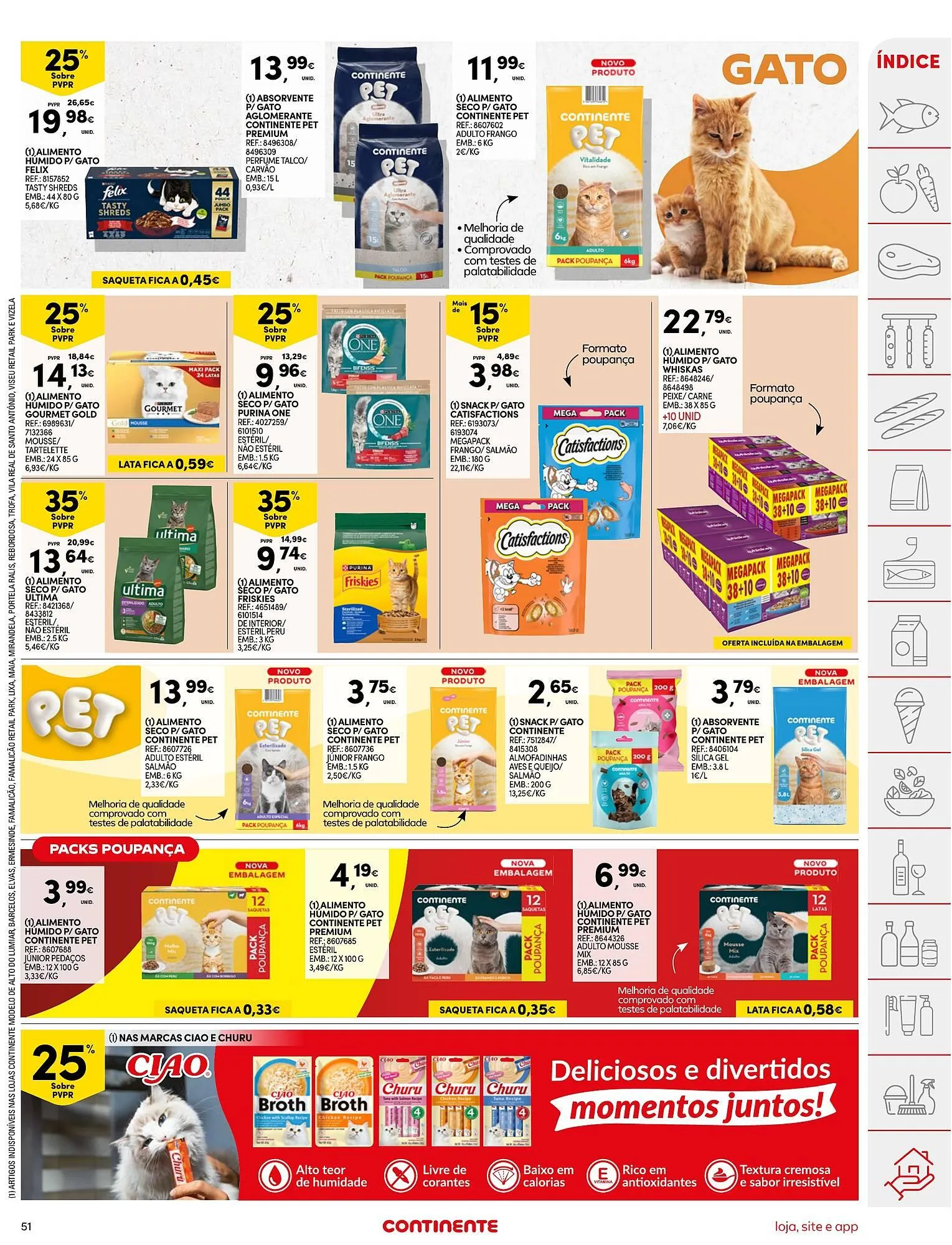 Folheto Folheto Continente de 21 de abril até 27 de abril 2026 - Pagina 51