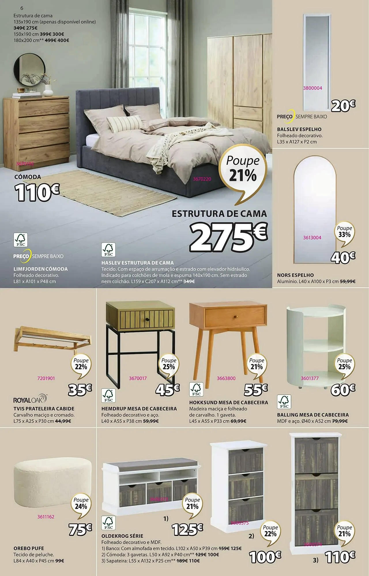 Folheto Folheto JYSK de 1 de fevereiro até 6 de março 2024 - Pagina 6