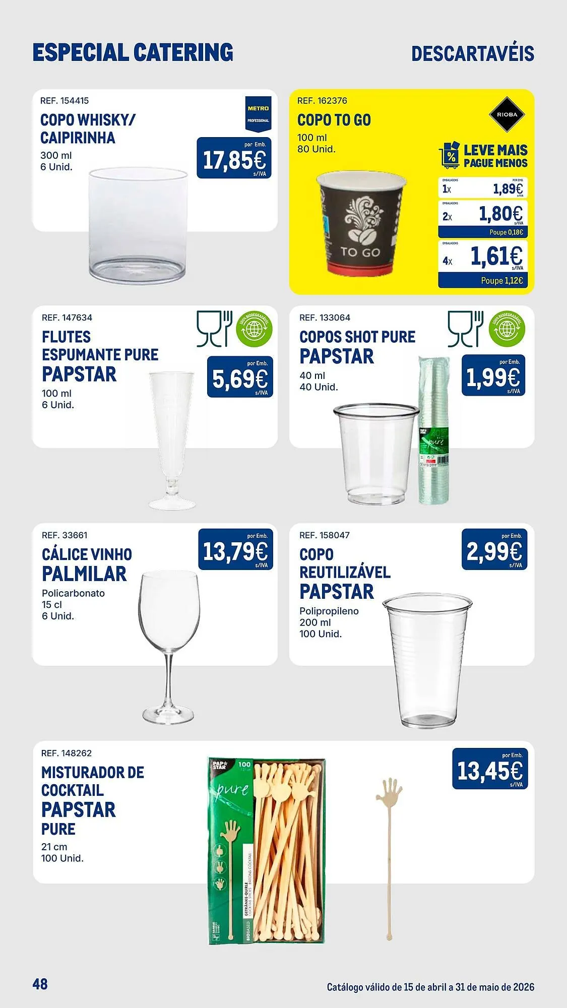 Folheto Catálogo Makro de 16 de abril até 31 de maio 2026 - Pagina 48