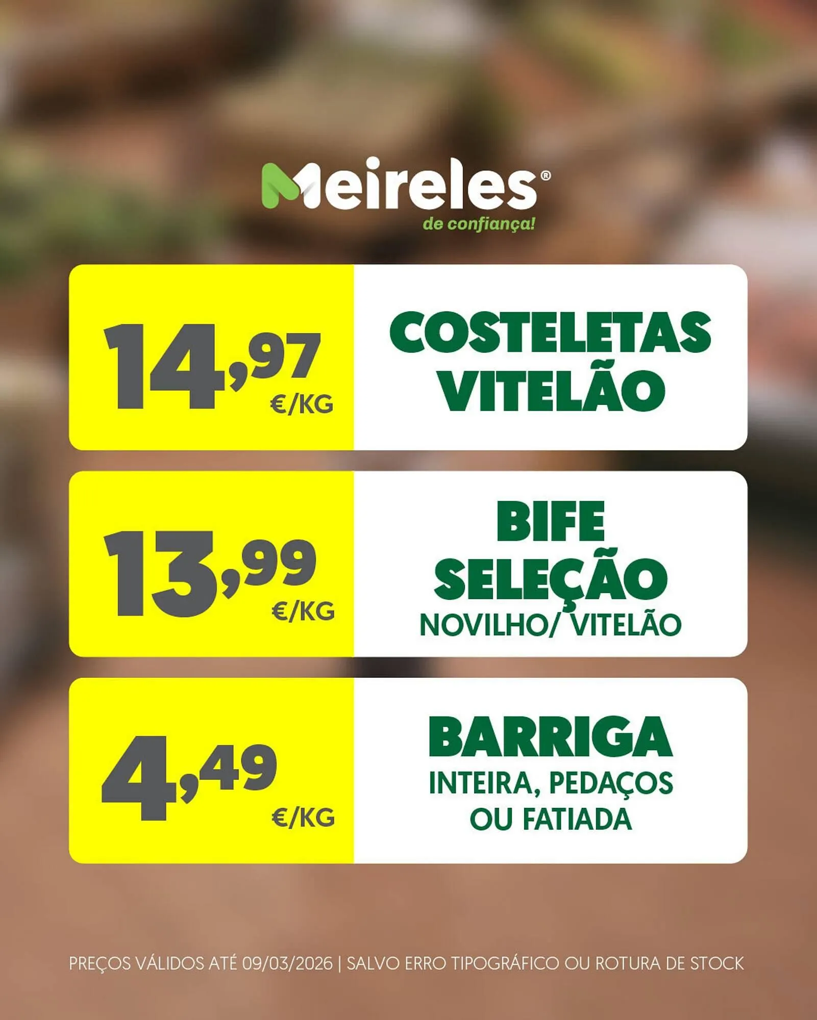 Folheto Folheto Carnes Meireles de 3 de março até 9 de março 2026 - Pagina 2