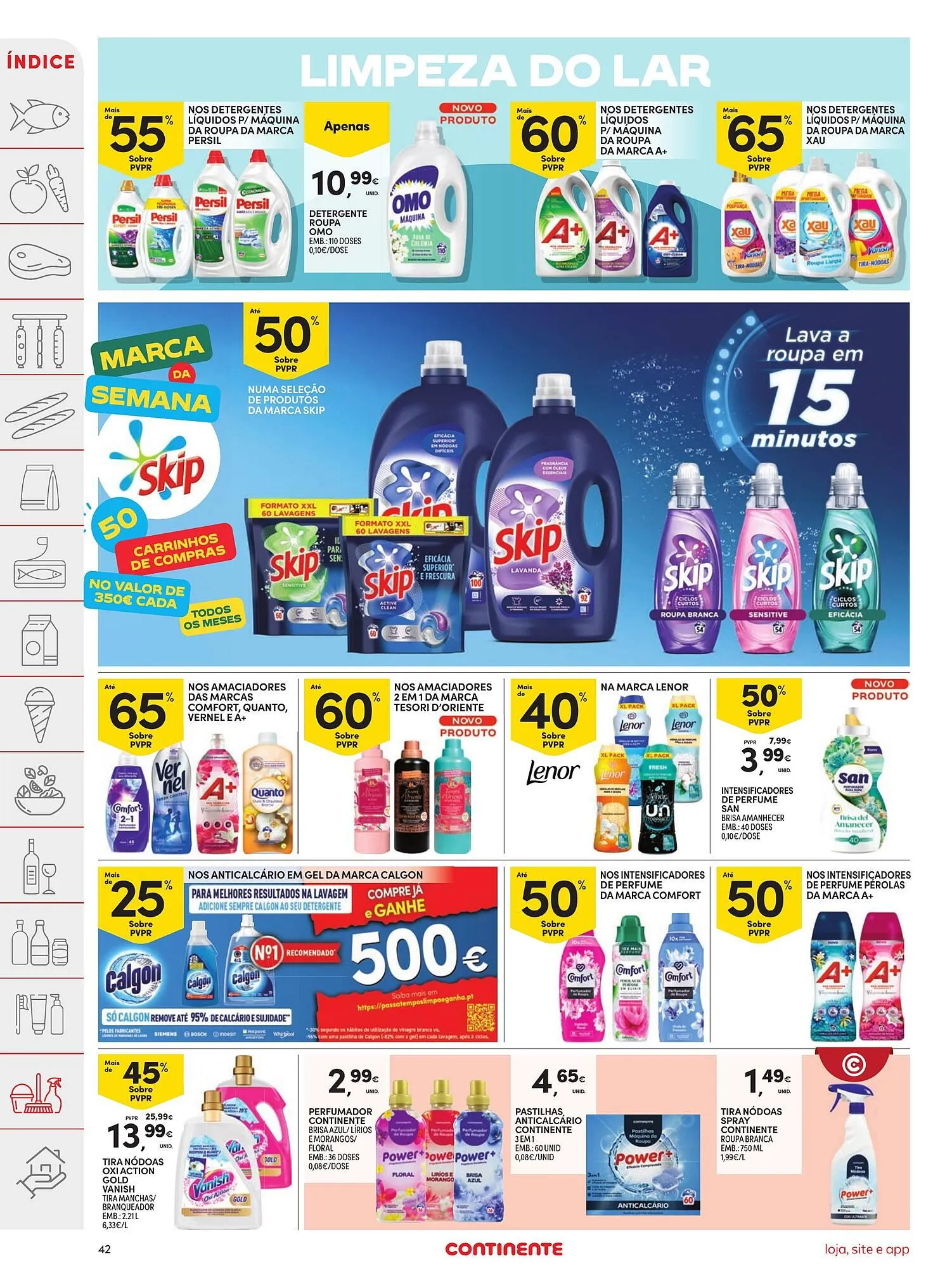 Folheto Folheto Continente de 14 de abril até 20 de abril 2026 - Pagina 42