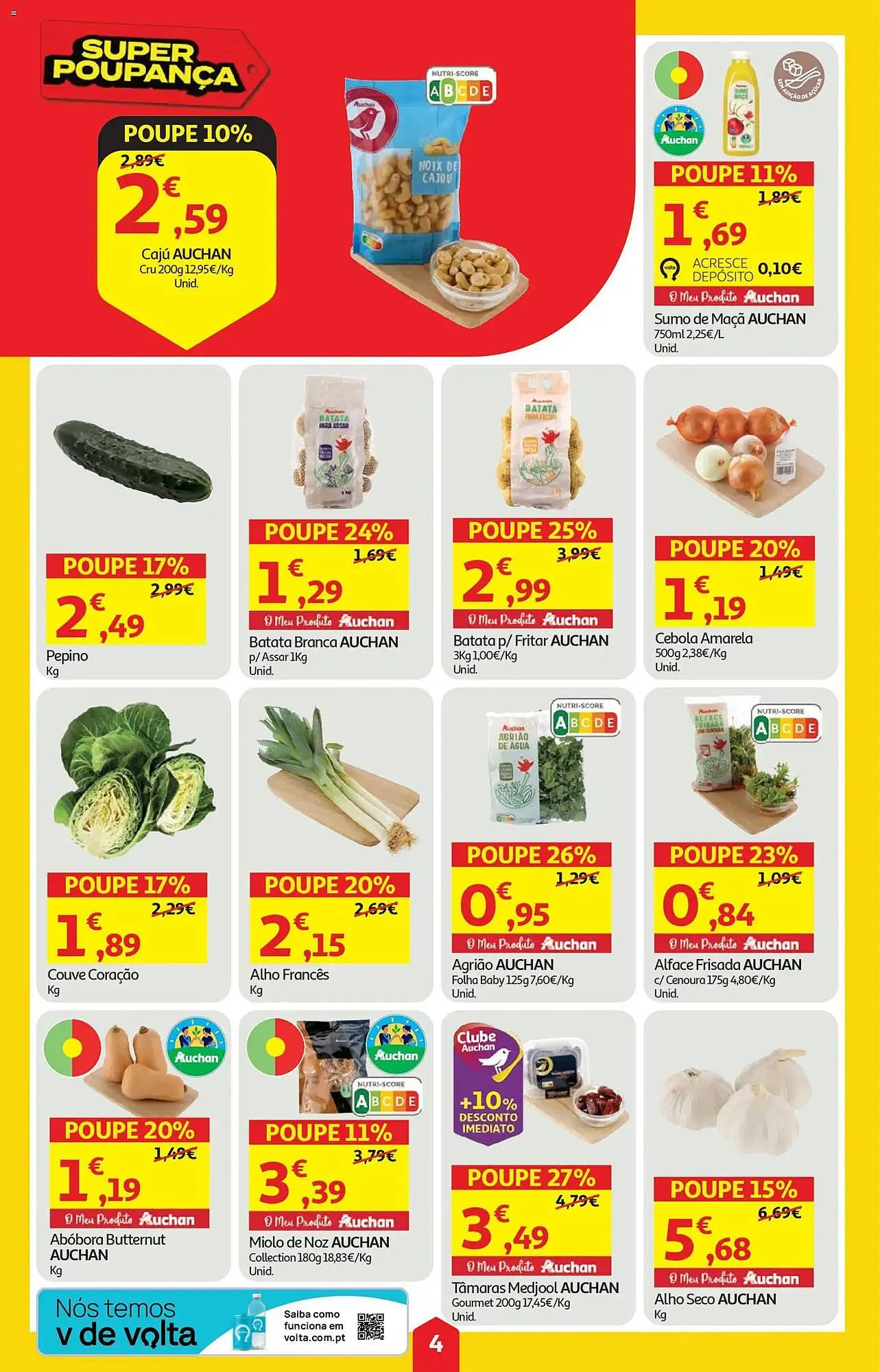 Folheto Folheto Auchan de 23 de abril até 30 de abril 2026 - Pagina 4