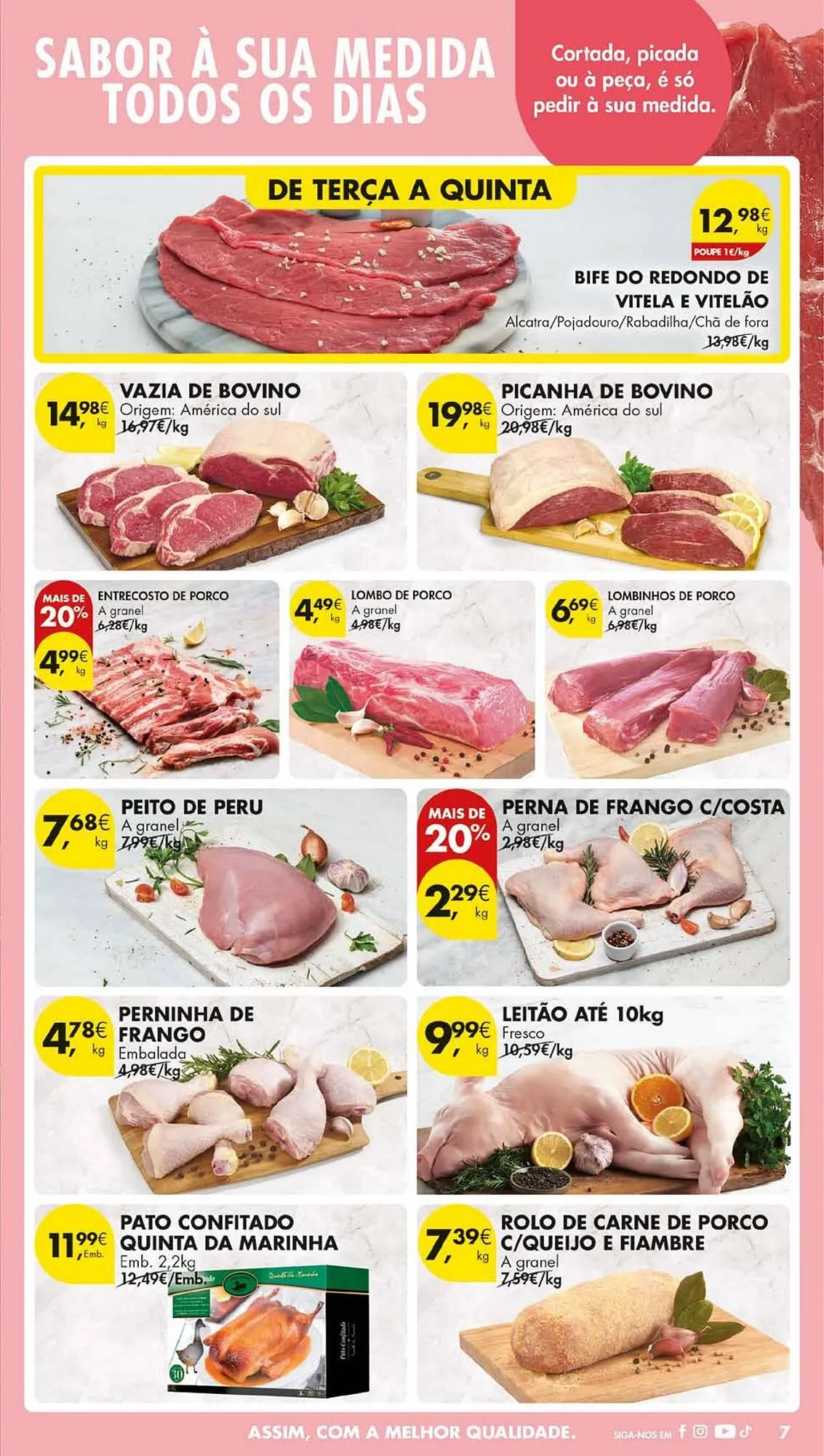 Folheto Folheto Pingo Doce de 15 de abril até 21 de abril 2025 - Pagina 7