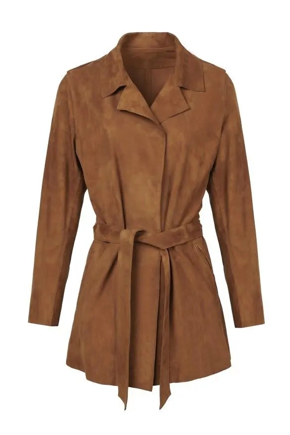 Casaco em pele Mel
