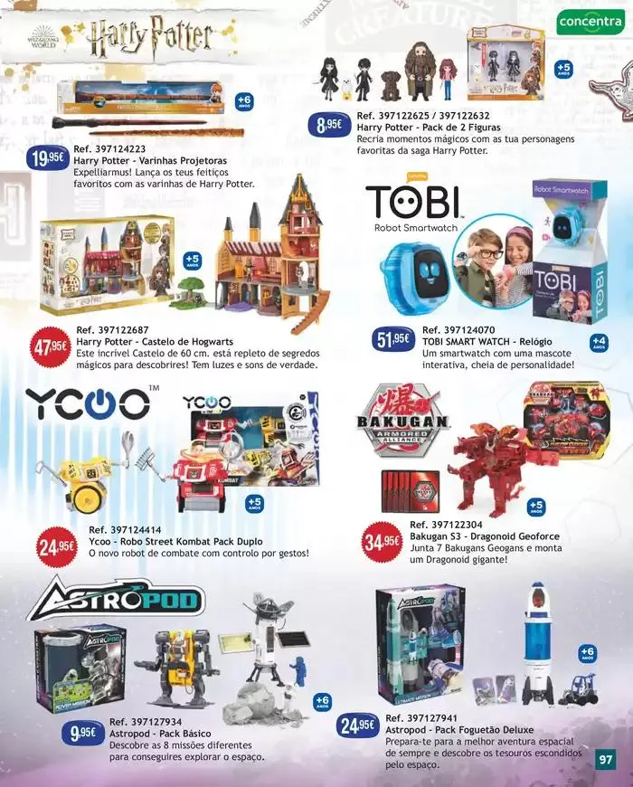 Folheto Catálogo De Brinquedos de 3 de dezembro até 31 de dezembro 2024 - Pagina 97