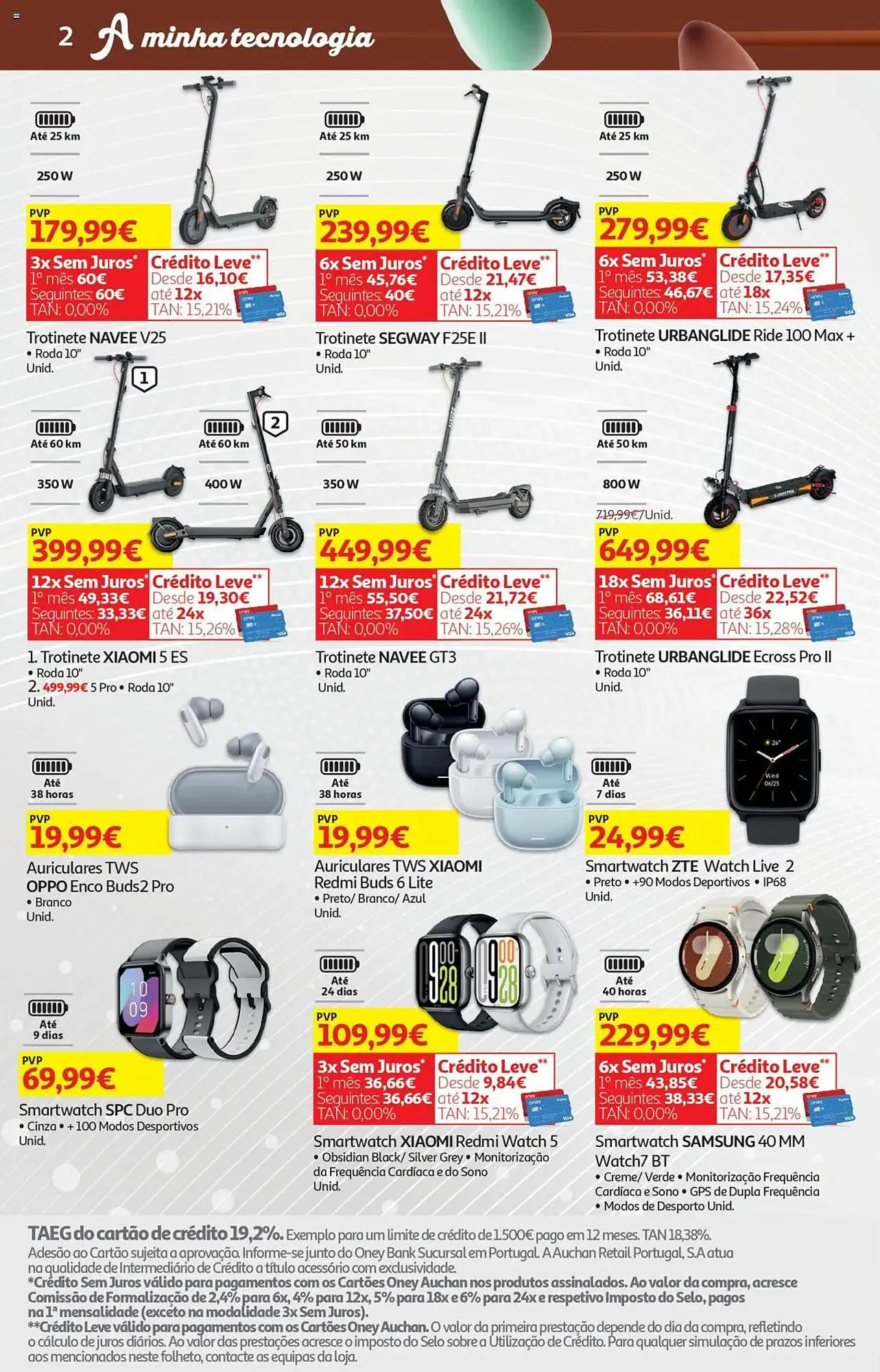 Folheto Folheto Auchan de 2 de abril até 20 de abril 2025 - Pagina 2