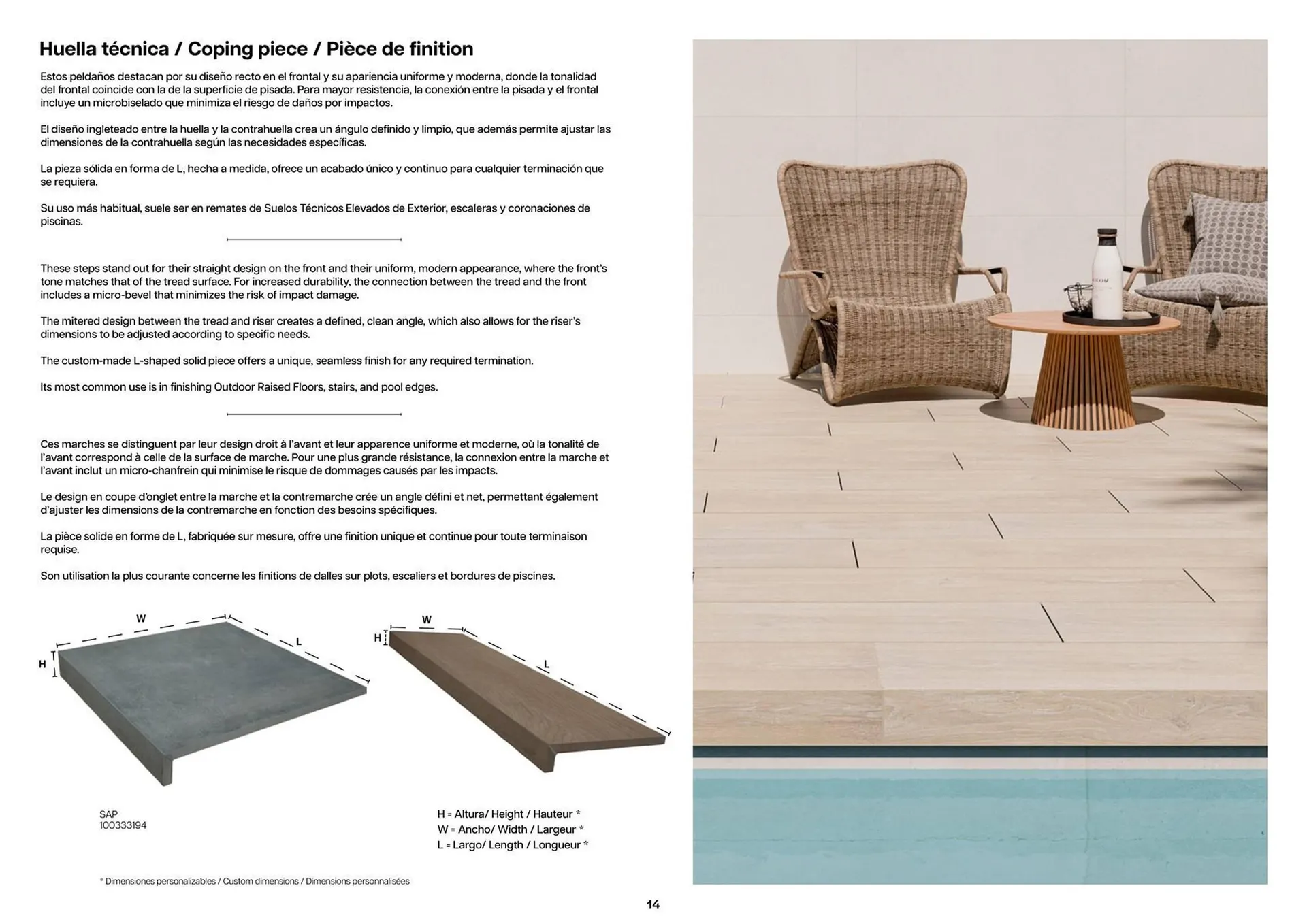 Folheto Folheto Porcelanosa de 8 de abril até 31 de maio 2025 - Pagina 14