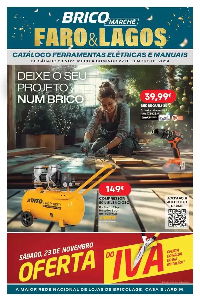 Folheto F#17 Ferramentas Elétricas e Manuais 24p Faro e Lagos de 25 de novembro até 22 de dezembro 2024 - Pagina 1