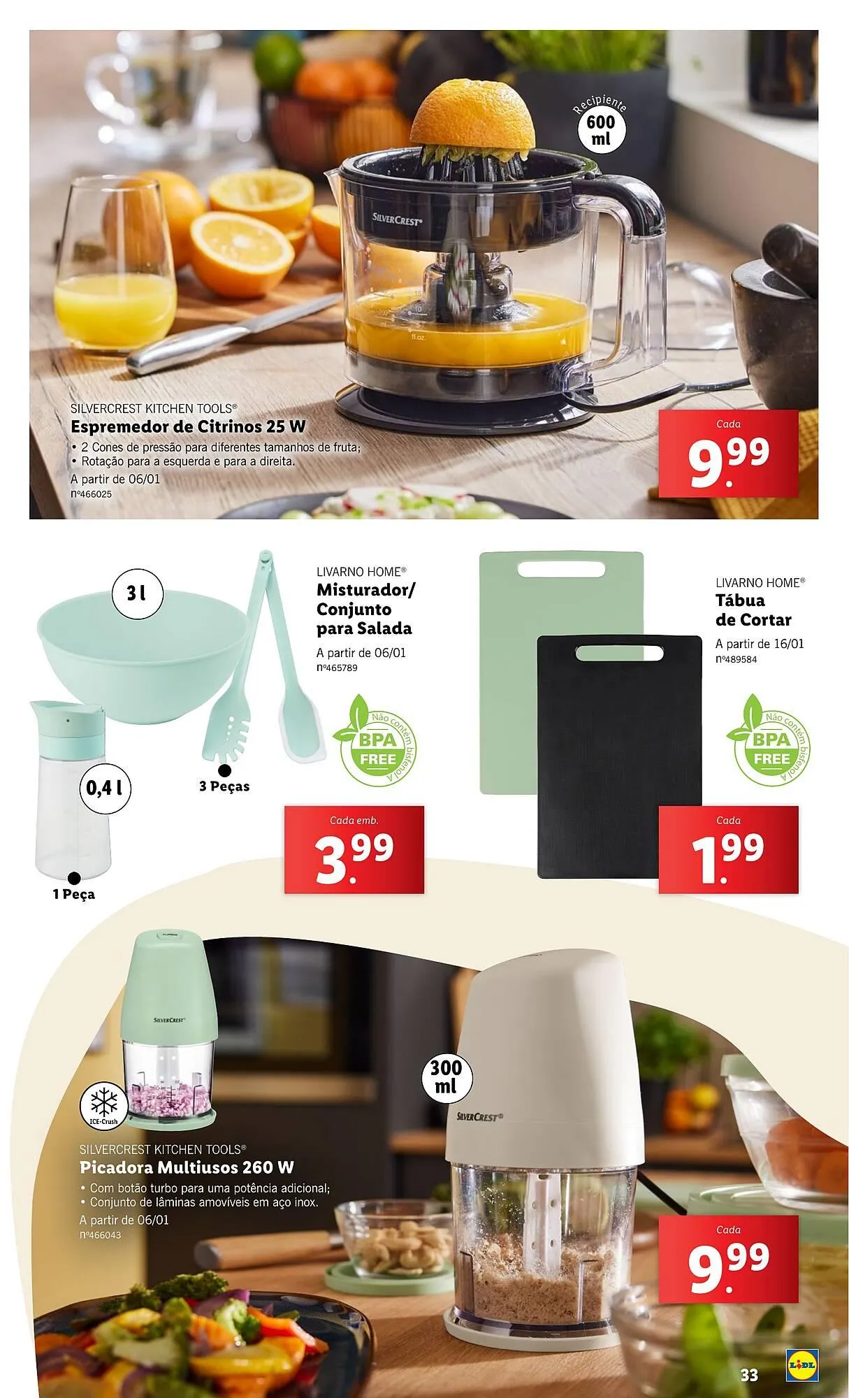 Folheto Folheto Lidl de 2 de janeiro até 6 de março 2025 - Pagina 33