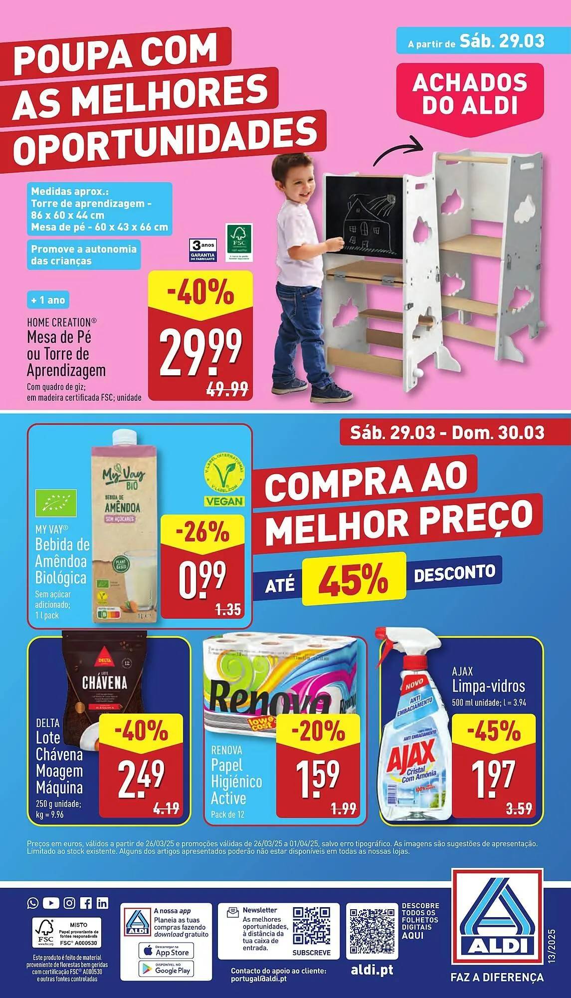 Folheto Folheto ALDI de 26 de março até 1 de abril 2025 - Pagina 34