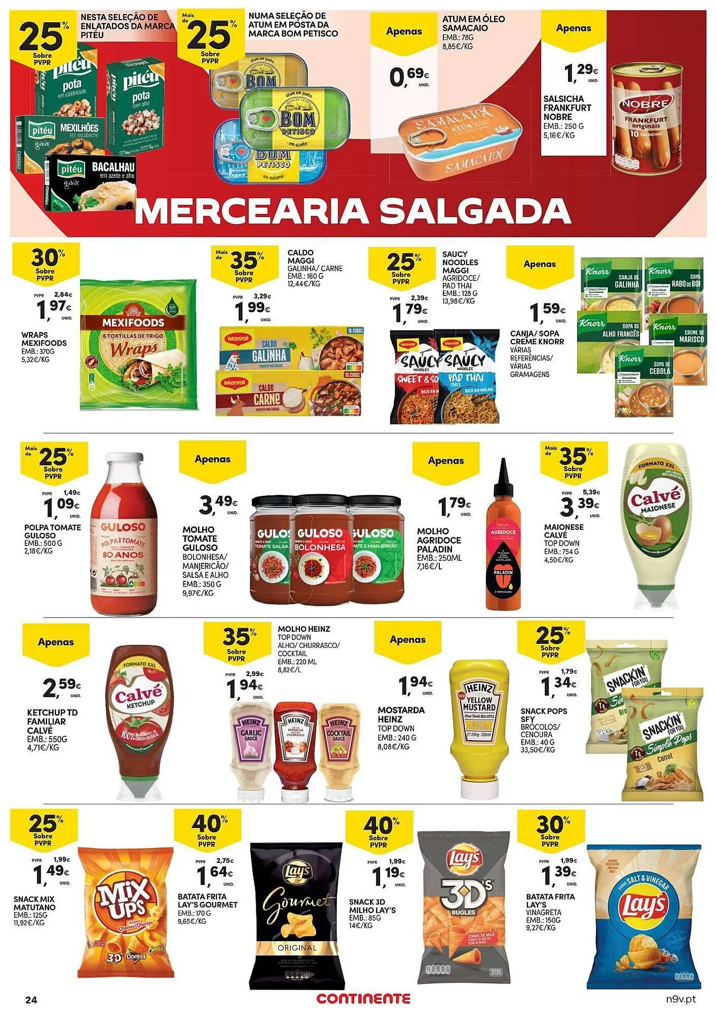 Folheto Folheto Continente de 30 de outubro até 12 de novembro 2025 - Pagina 24