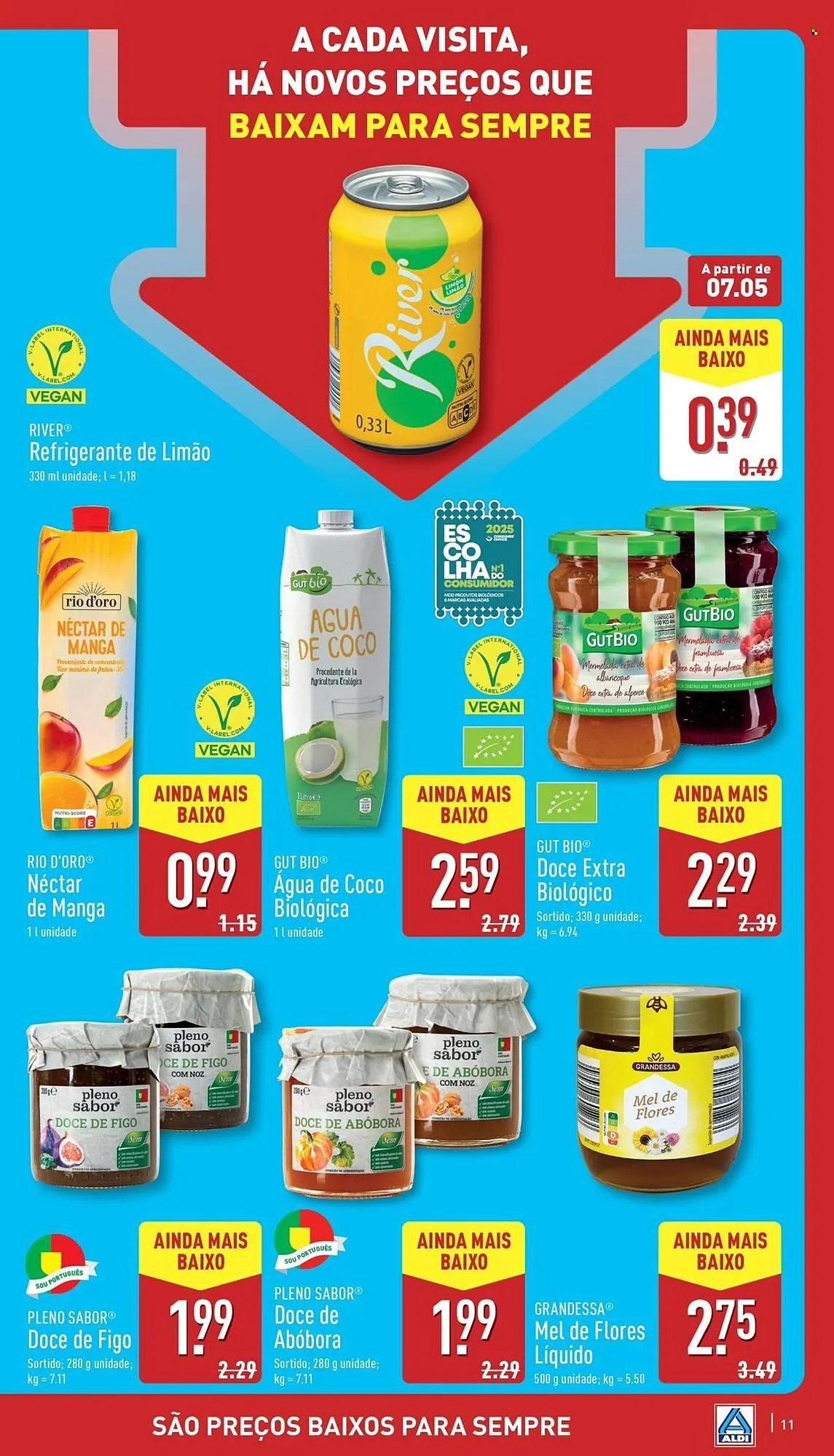 Folheto Folheto ALDI de 29 de abril até 31 de maio 2025 - Pagina 11