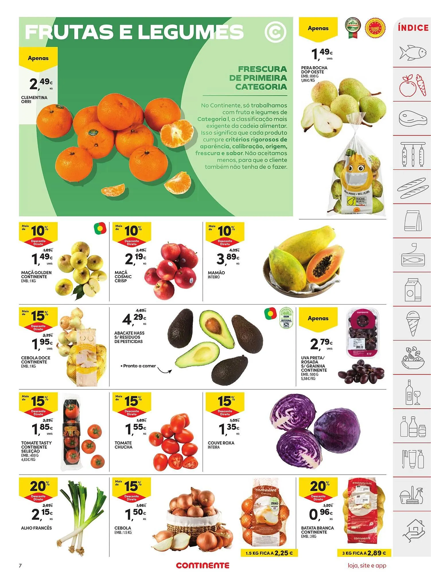 Folheto Folheto Continente de 17 de março até 23 de março 2026 - Pagina 7