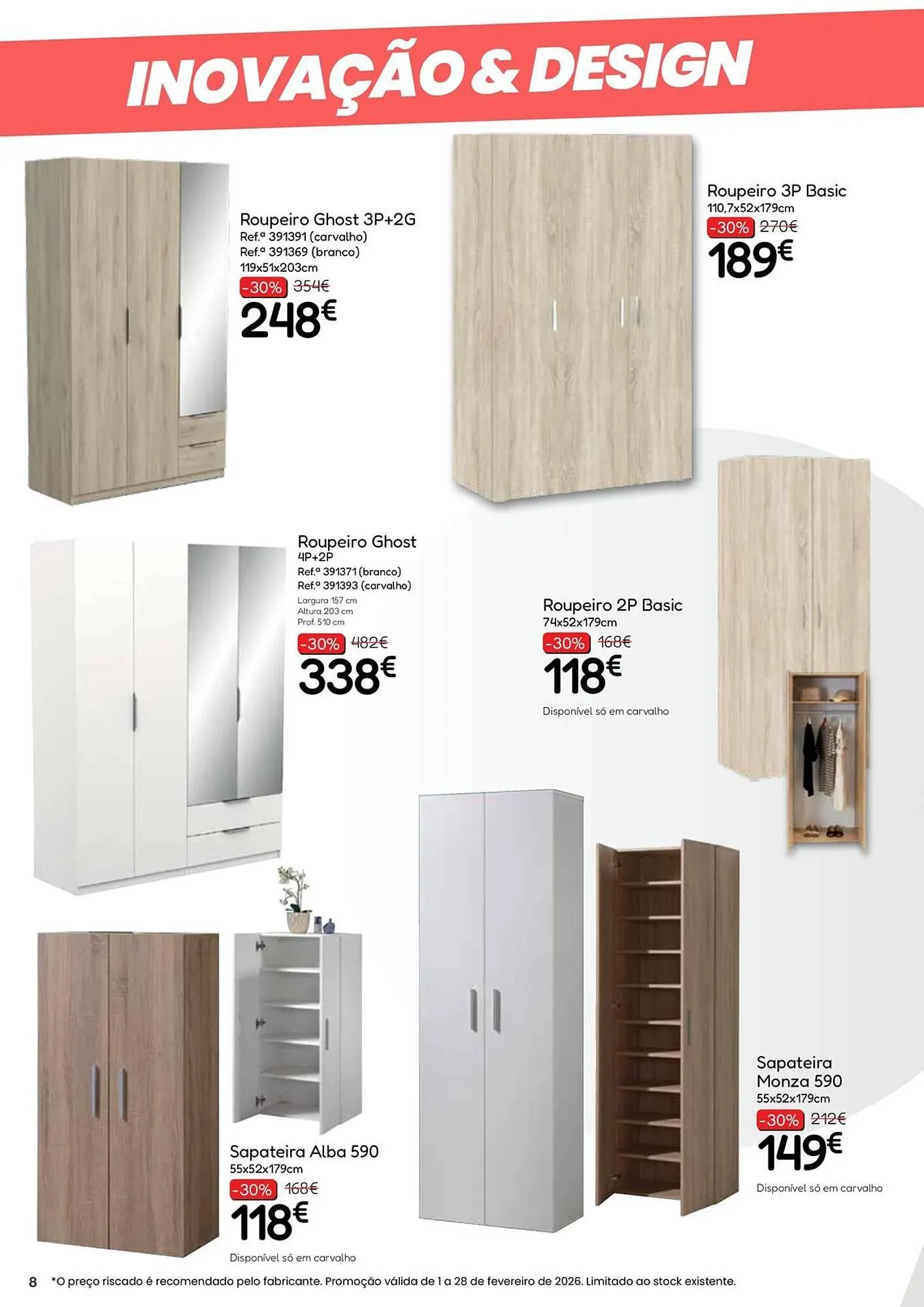 Folheto Folheto Hiper Centro do Móvel de 2 de fevereiro até 28 de fevereiro 2026 - Pagina 8