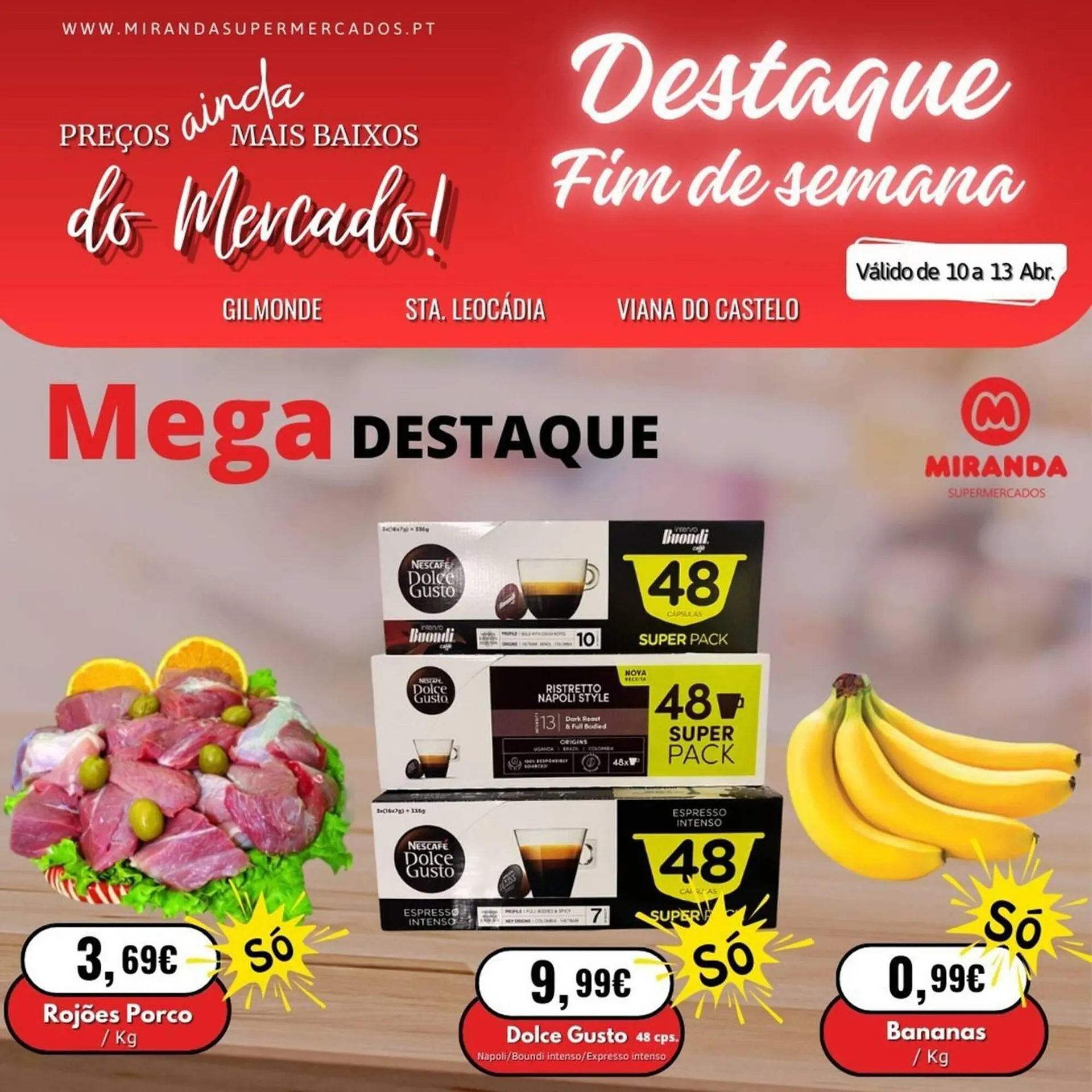 Folheto Miranda Supermercados - 1