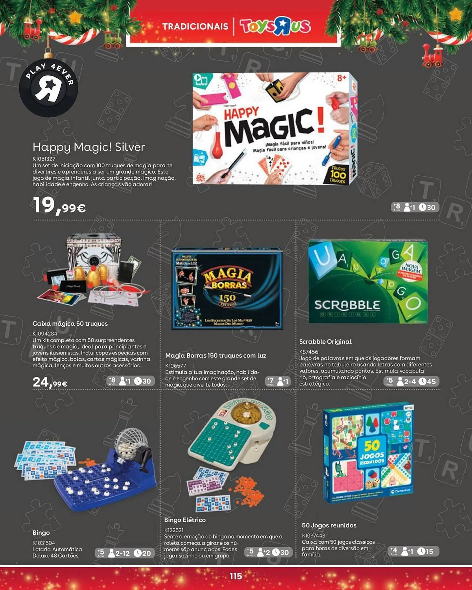 Folheto Catálogo Toys R Us de 5 de novembro até 5 de janeiro 2026 - Pagina 115