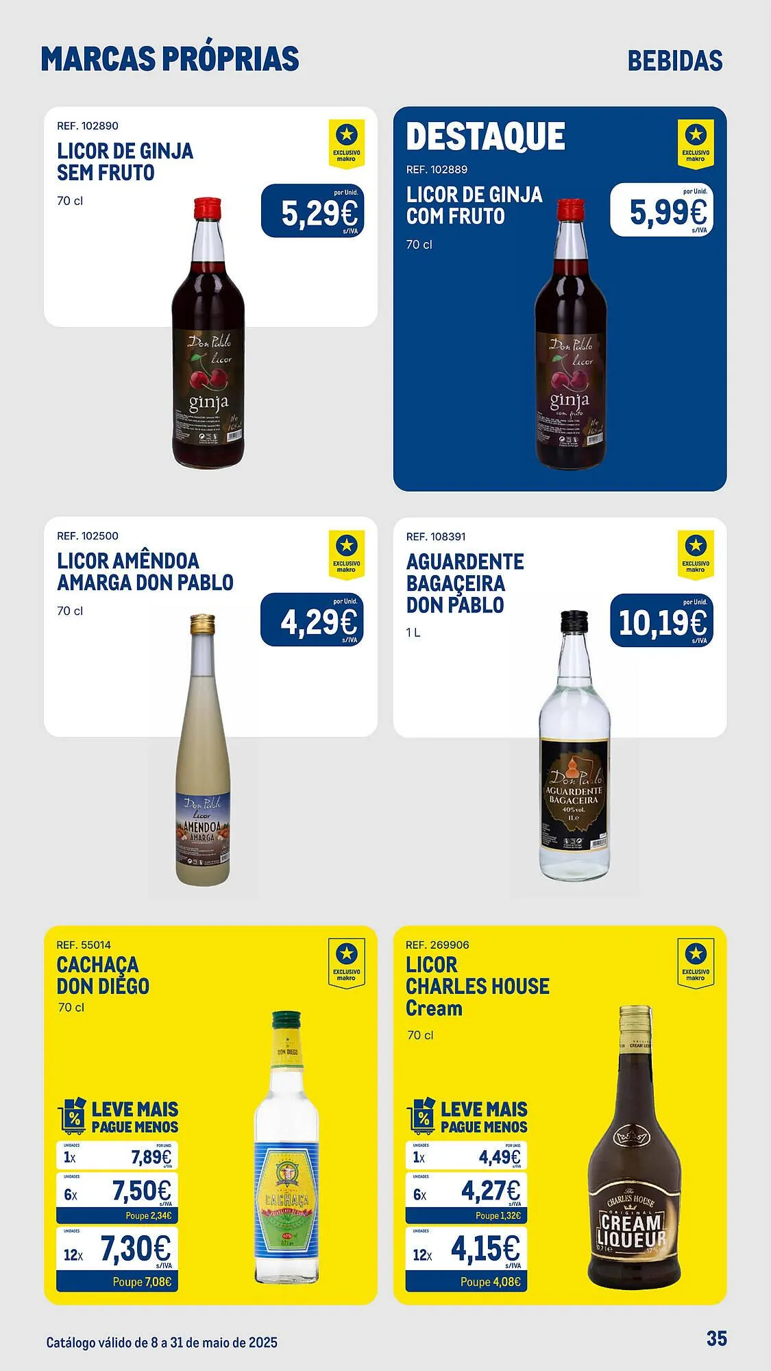 Folheto Folheto Makro de 8 de maio até 31 de maio 2025 - Pagina 35