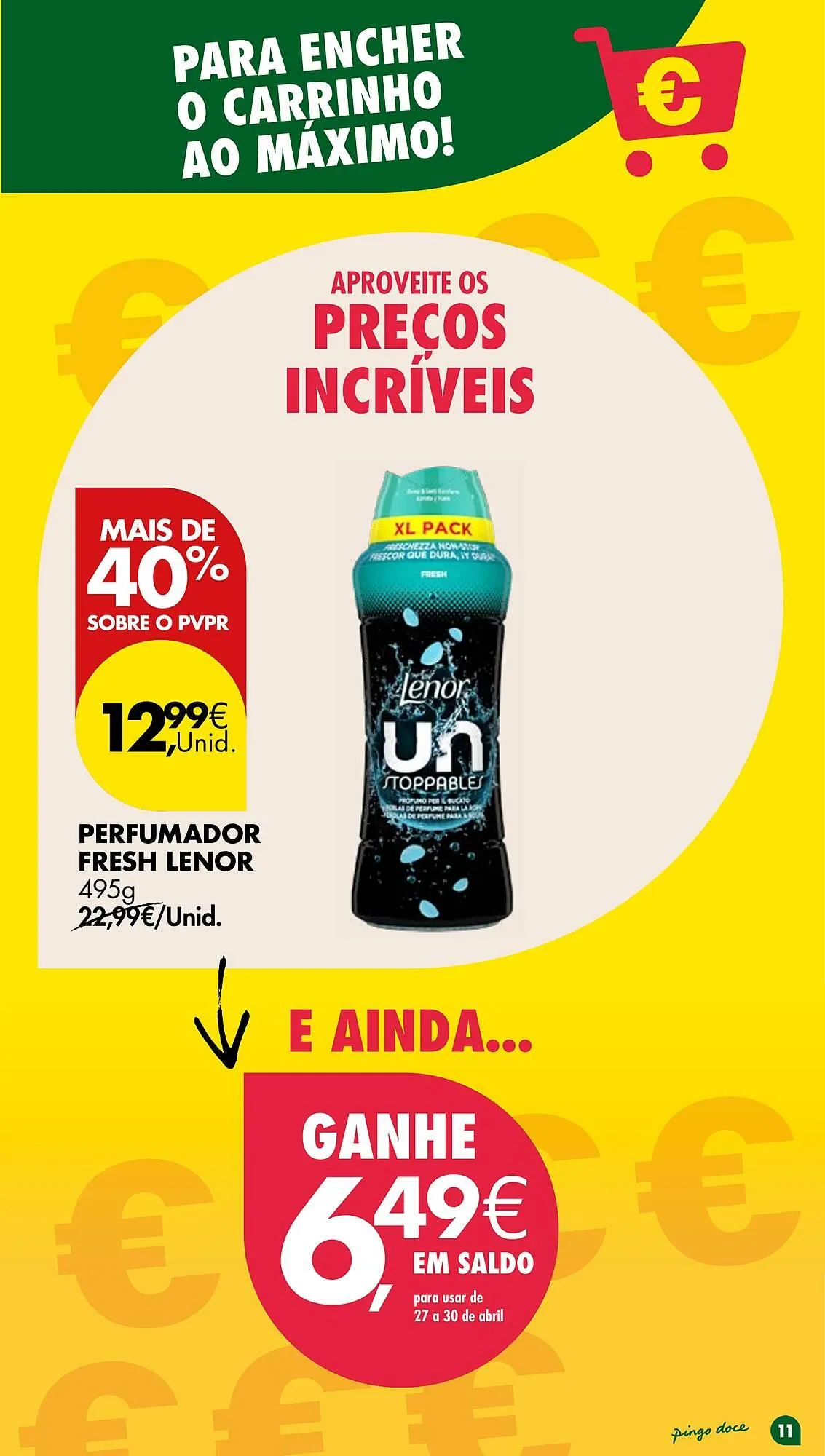 Folheto Folheto Pingo Doce de 23 de abril até 29 de abril 2026 - Pagina 11