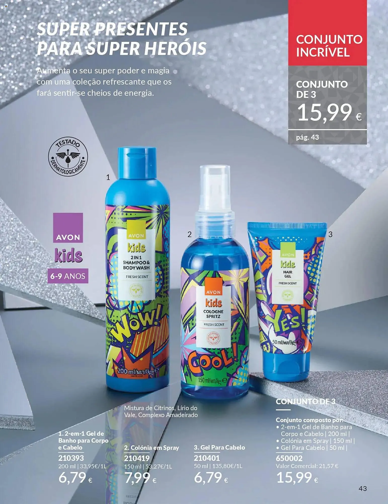 Folheto Catálogo Avon de 1 de dezembro até 1 de janeiro 2026 - Pagina 43