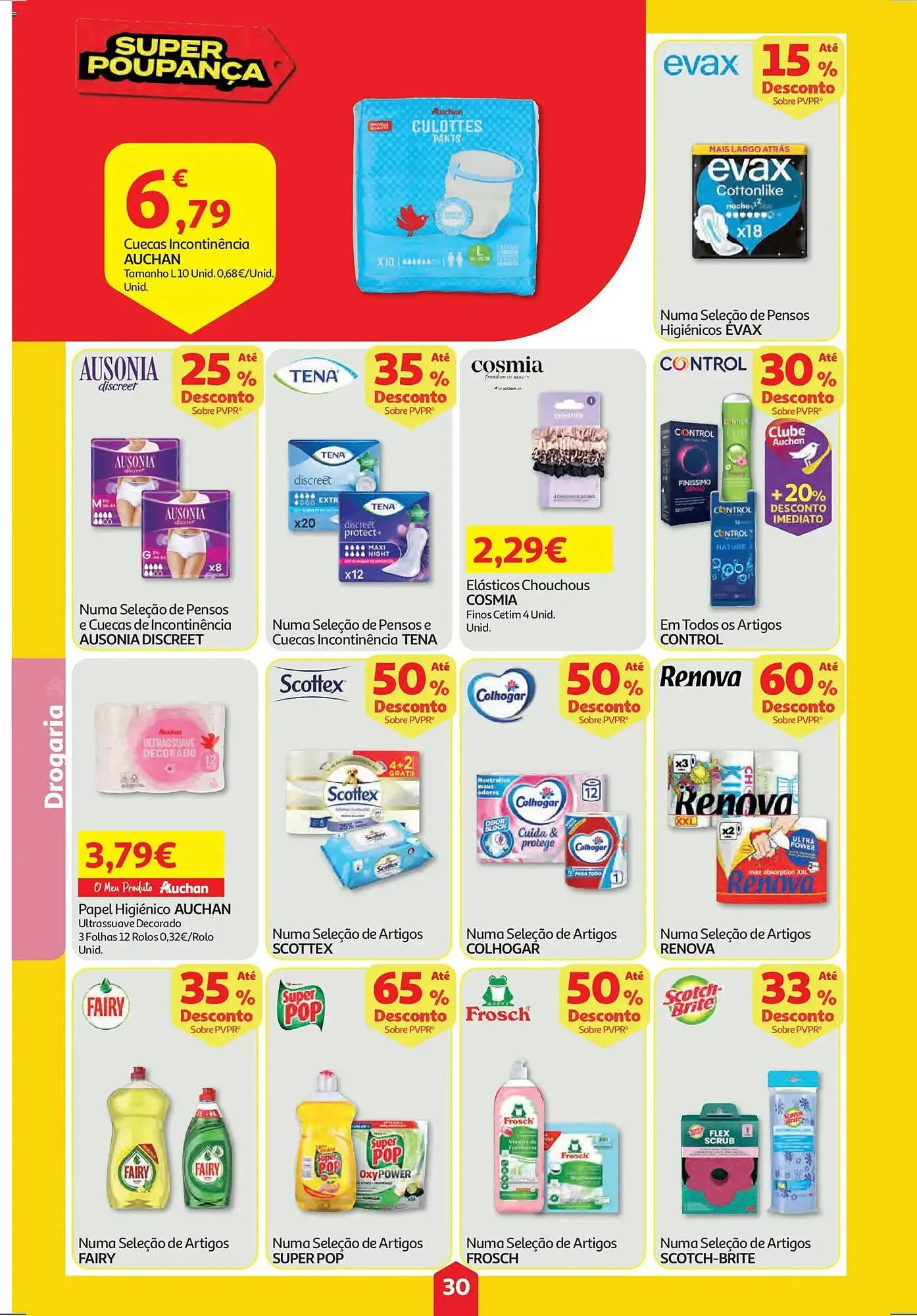 Folheto Folheto Auchan de 22 de janeiro até 29 de janeiro 2026 - Pagina 30