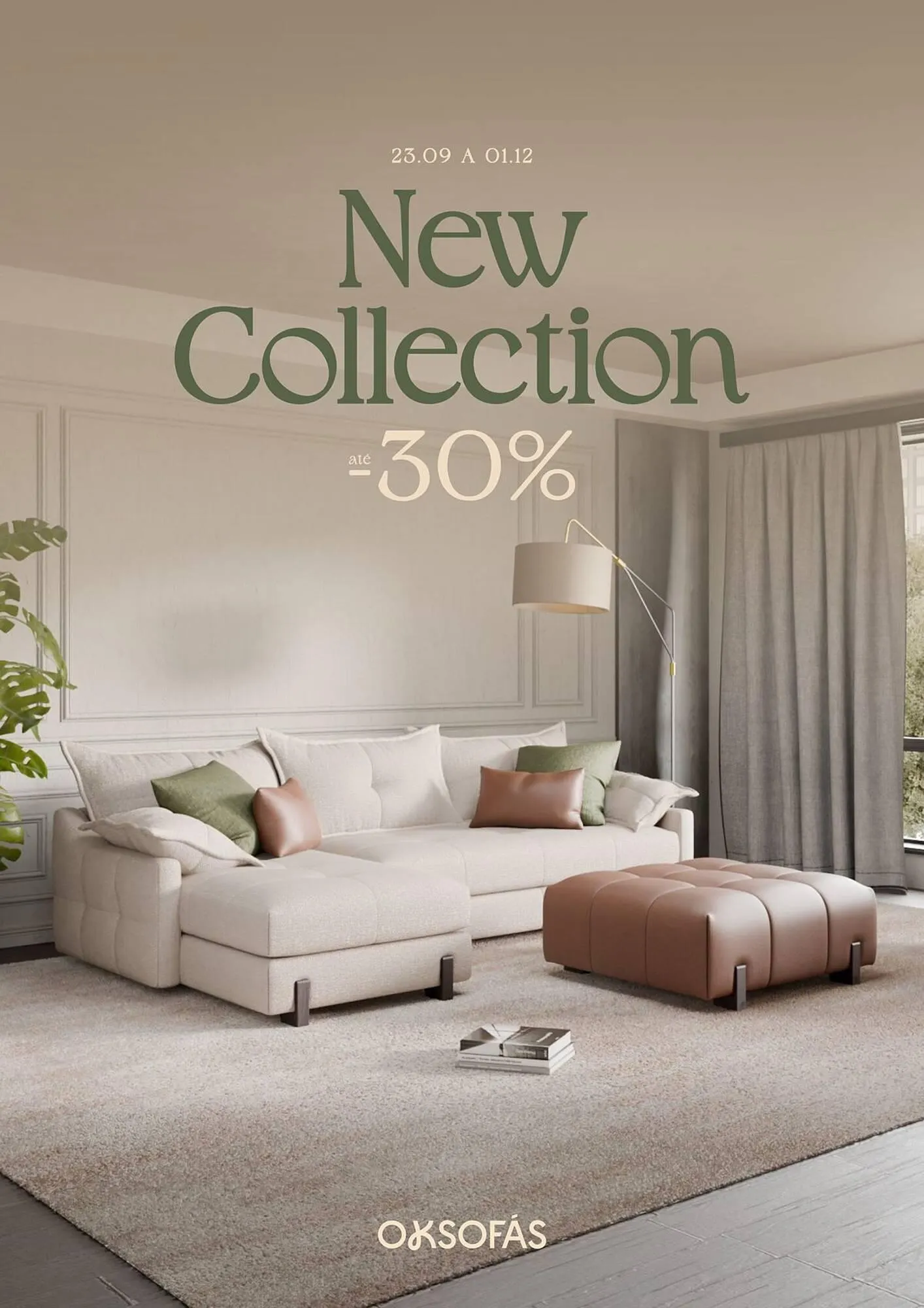 Folheto Catálogo OKsofás de 23 de setembro até 1 de dezembro 2025 - Pagina 1
