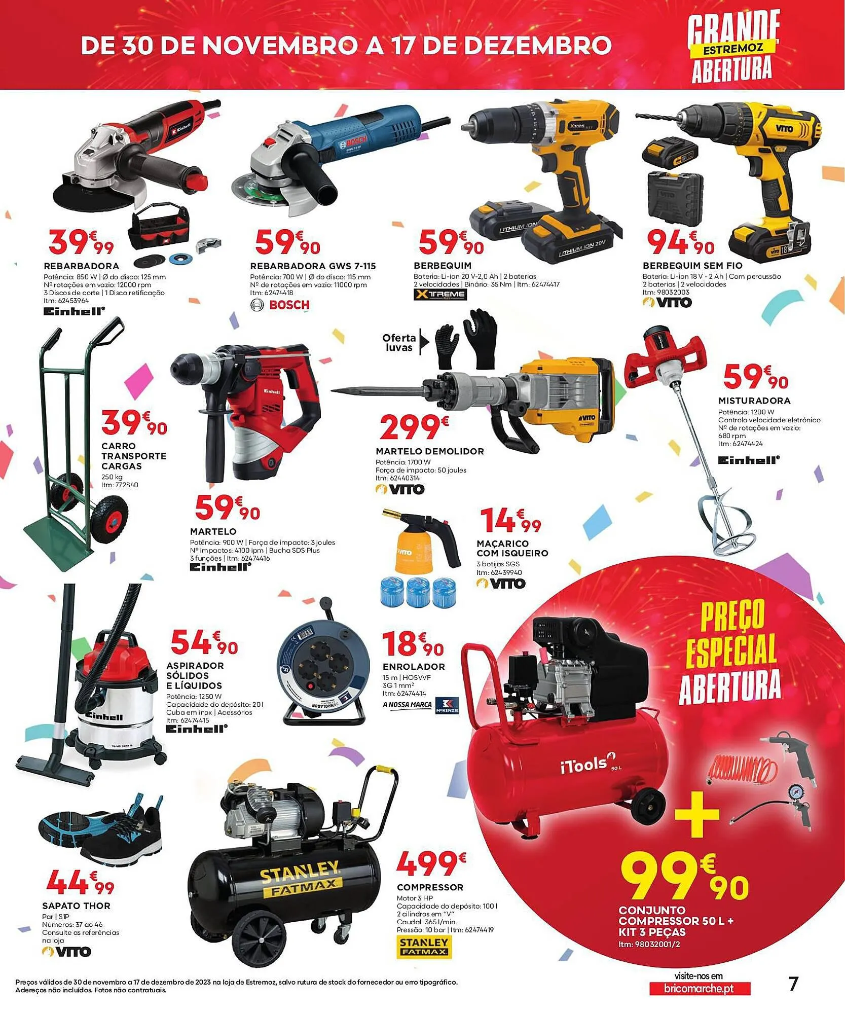 Folheto Folheto Bricomarché de 30 de novembro até 17 de dezembro 2023 - Pagina 7