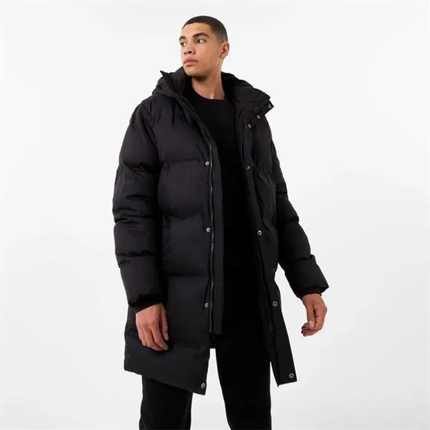 Mid-Length Puffer Jacket Mens