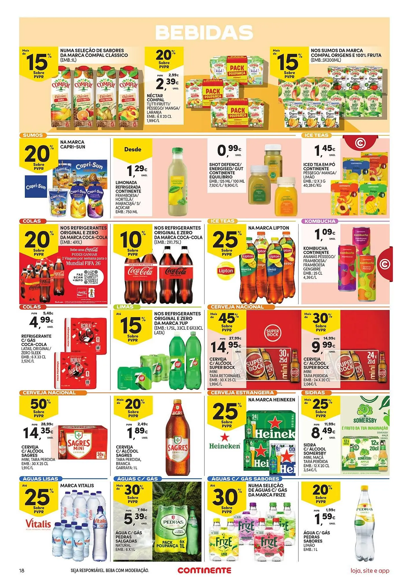 Folheto Folheto Continente Bom dia de 17 de março até 23 de março 2026 - Pagina 18